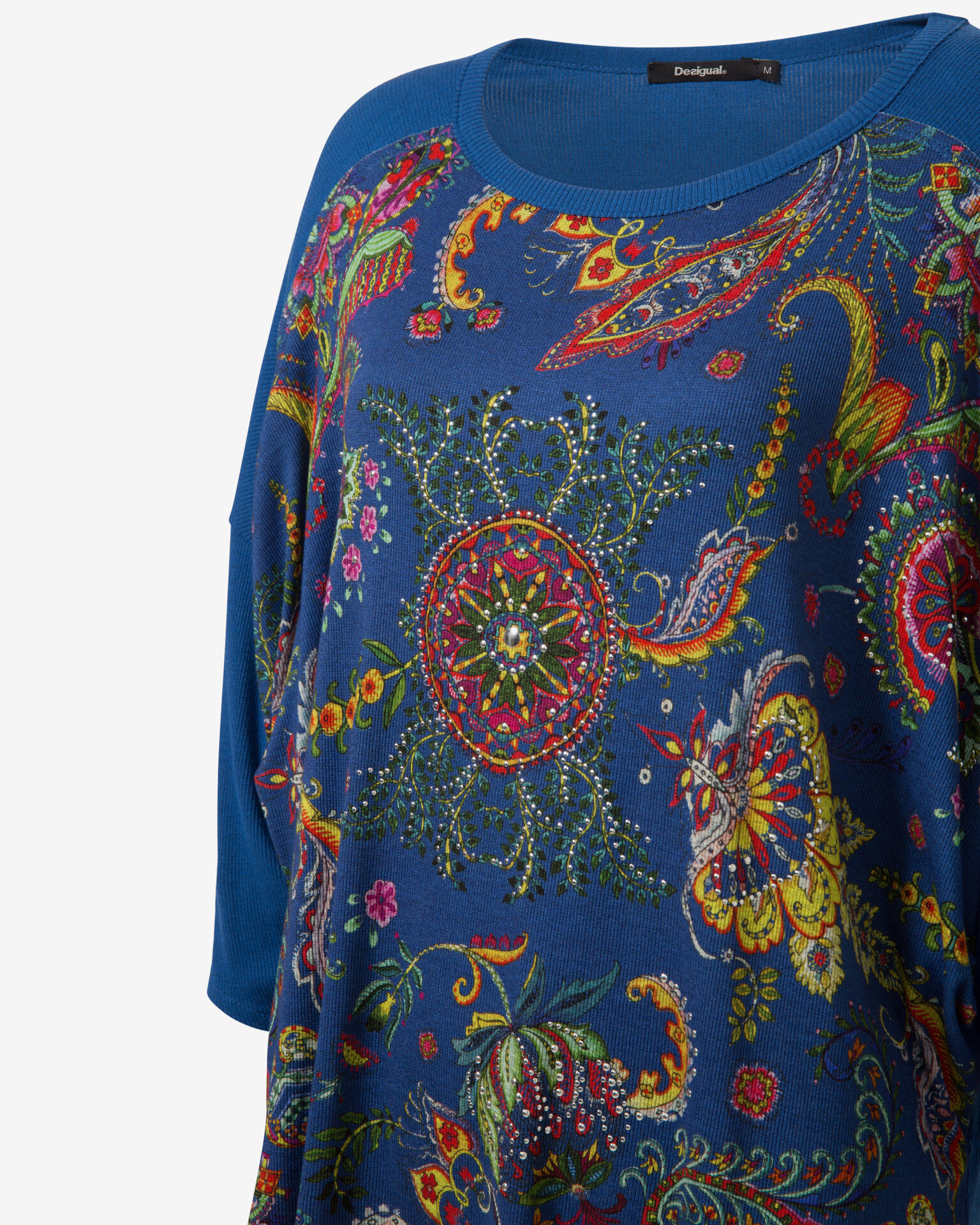 Desigual Zita Tricou Albastru - Pled.ro