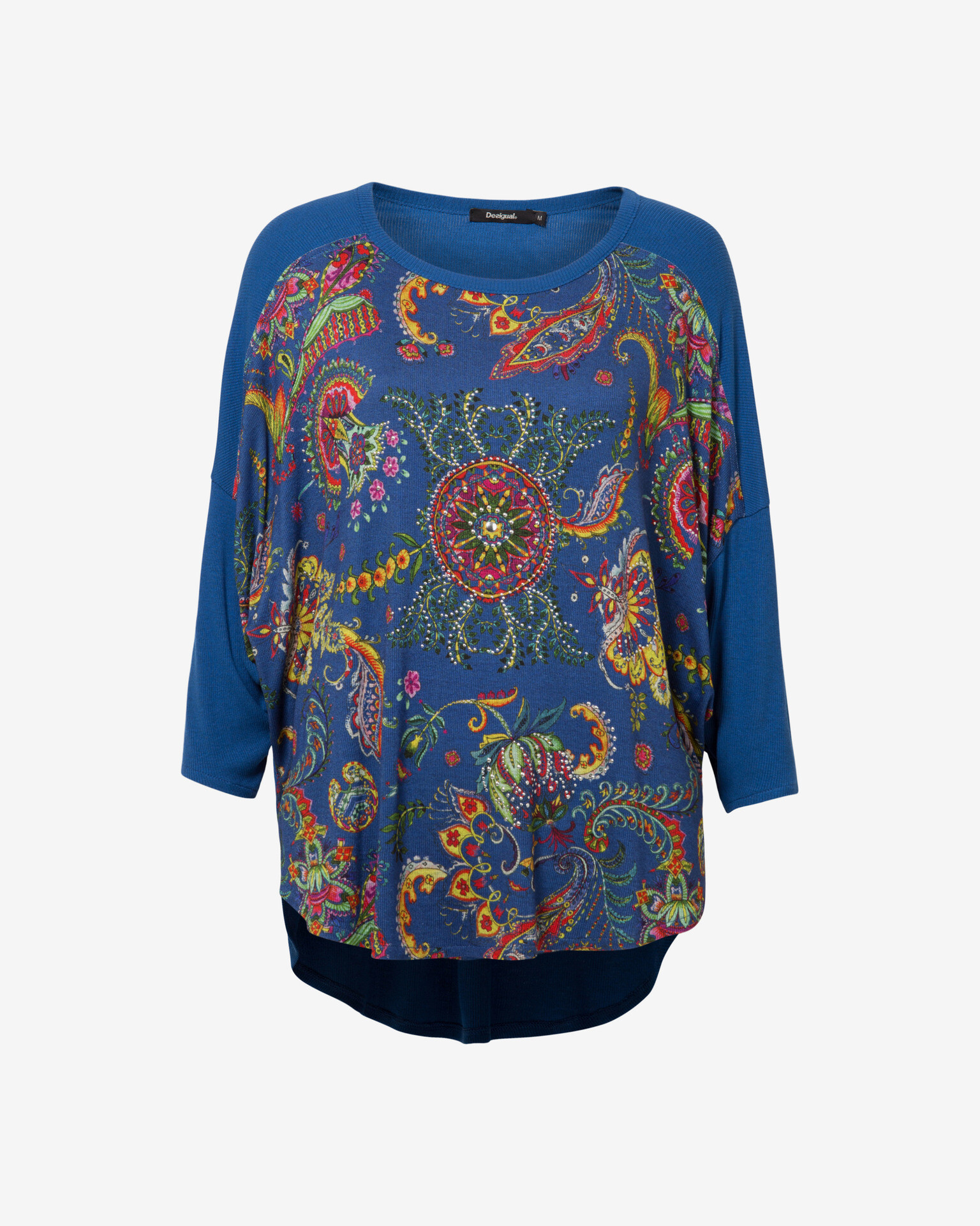 Desigual Zita Tricou Albastru - Pled.ro