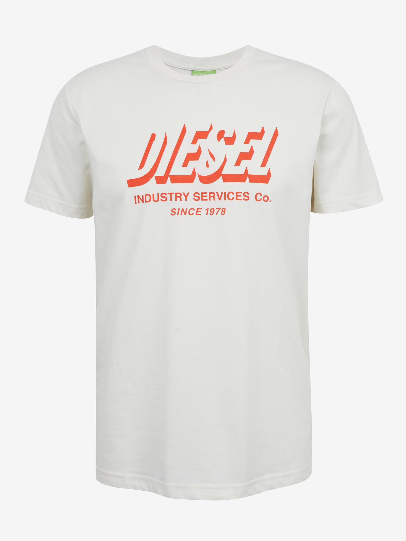 Diesel Diegos Tricou Alb - Pled.ro