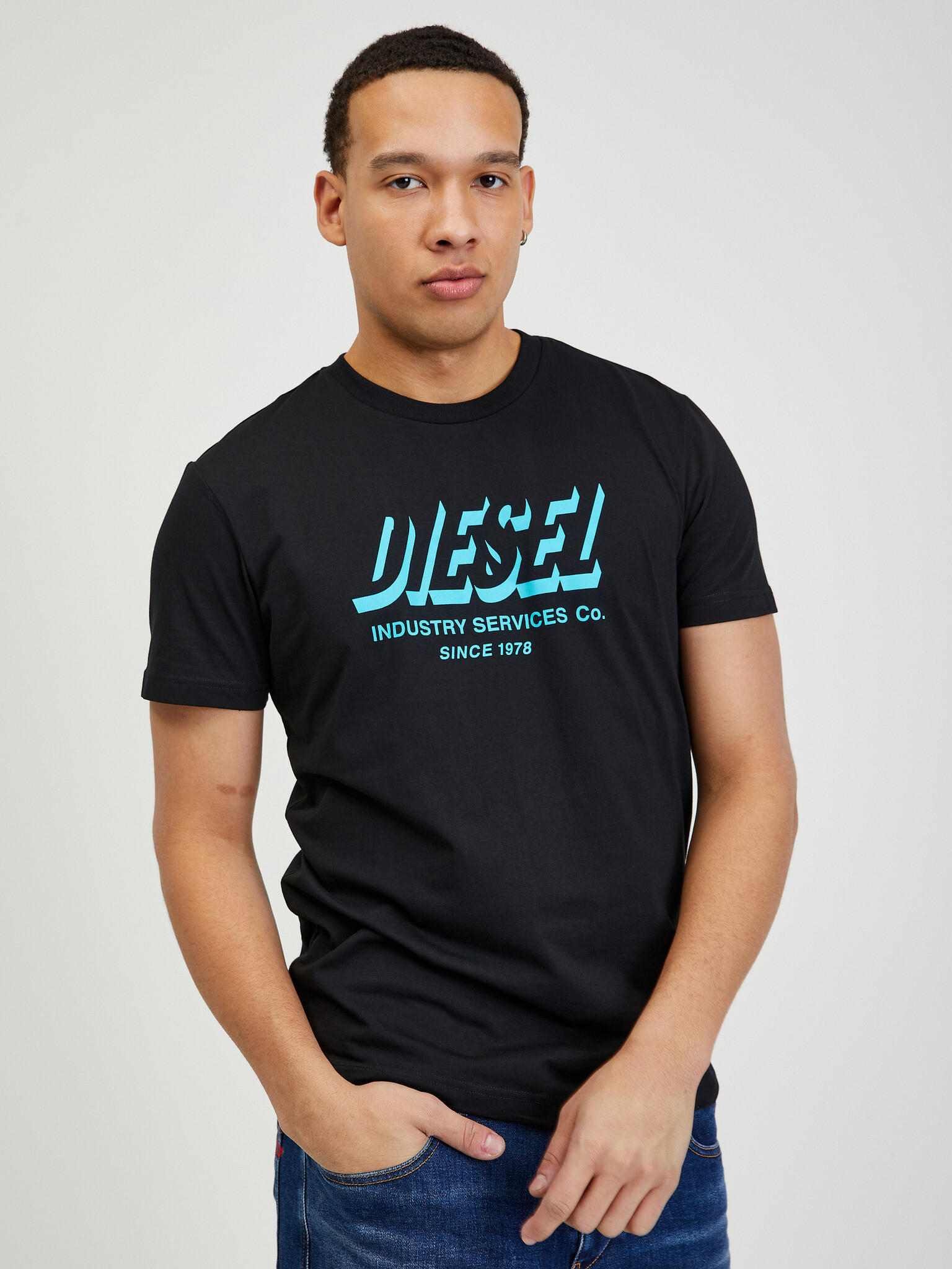 Diesel Diegos Tricou Negru - Pled.ro