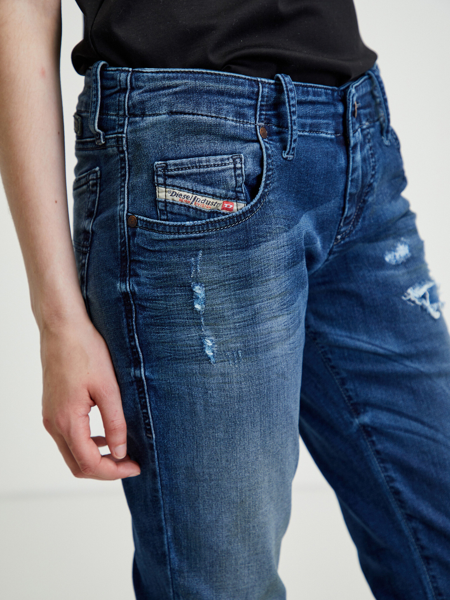 Diesel Grupee Jeans Albastru - Pled.ro