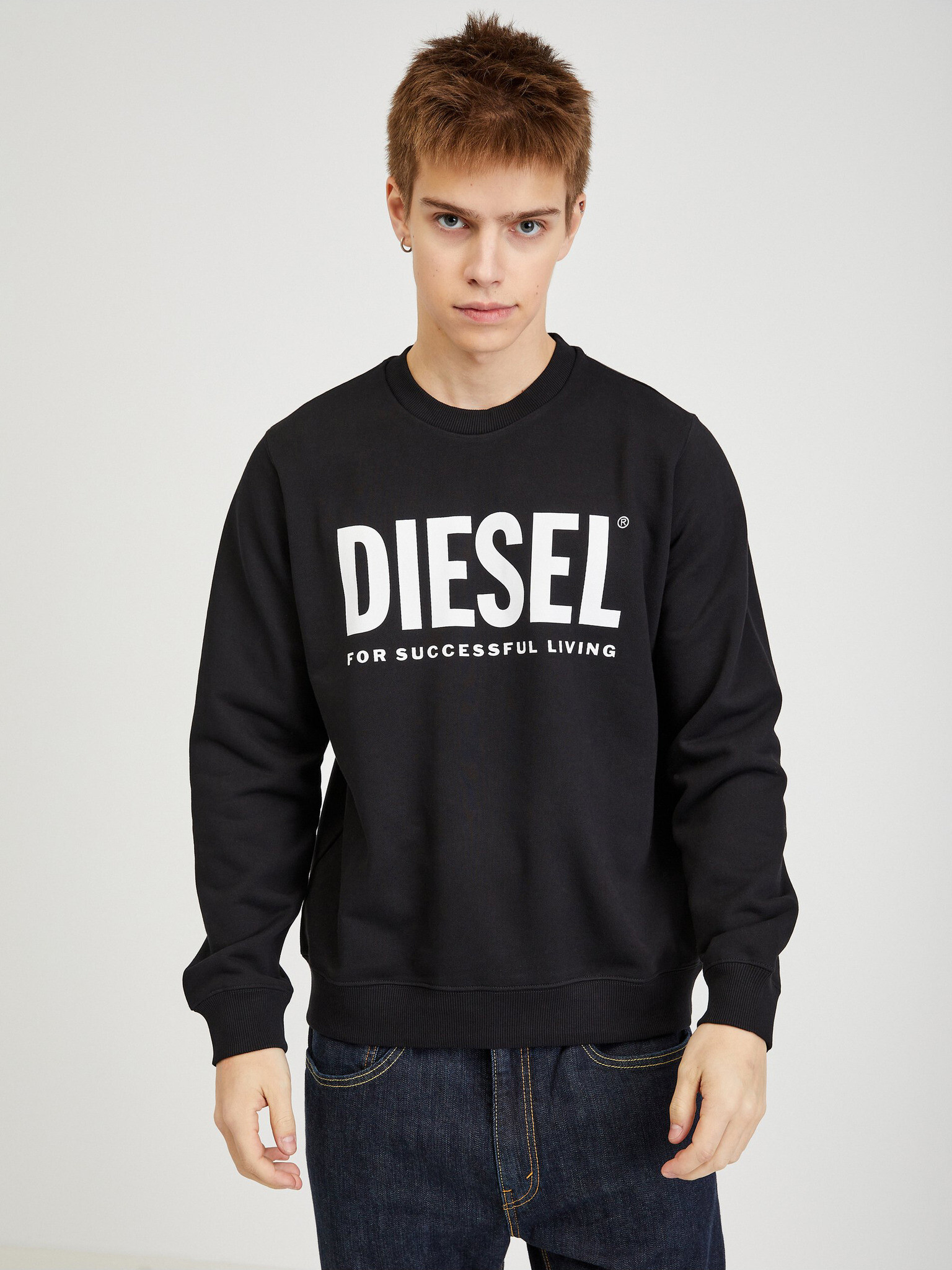 Diesel Hanorac Negru - Pled.ro