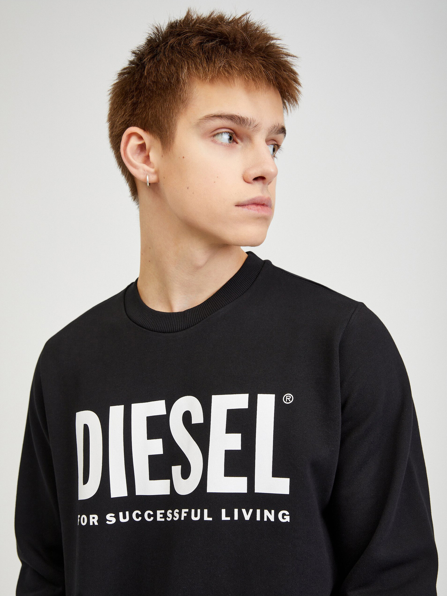 Diesel Hanorac Negru - Pled.ro