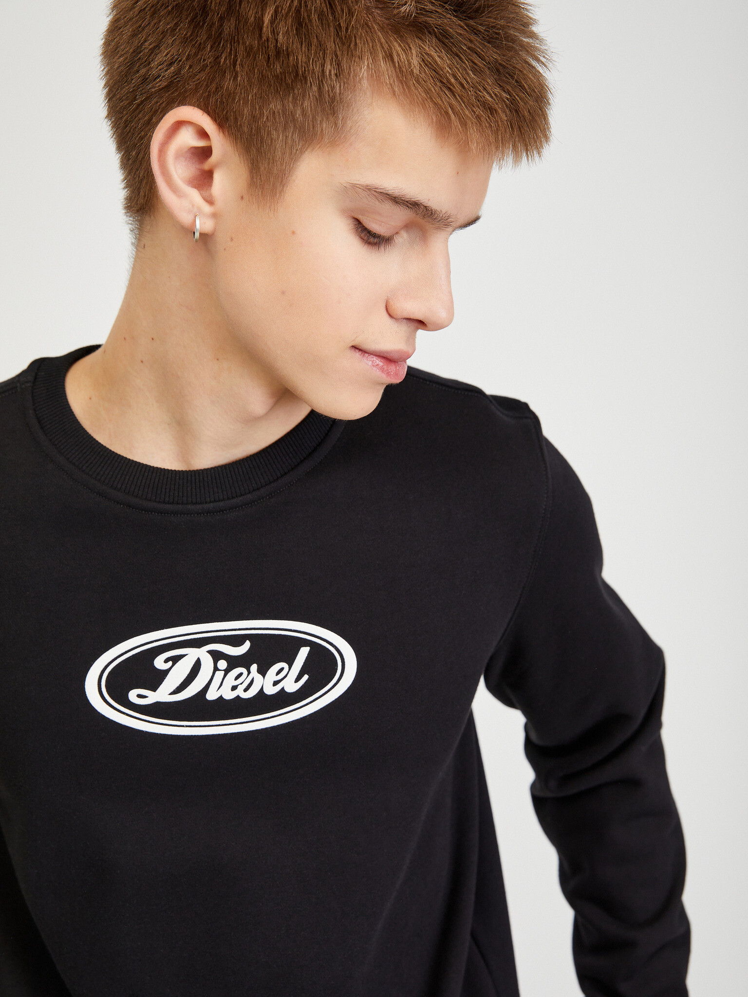 Diesel Hanorac Negru - Pled.ro