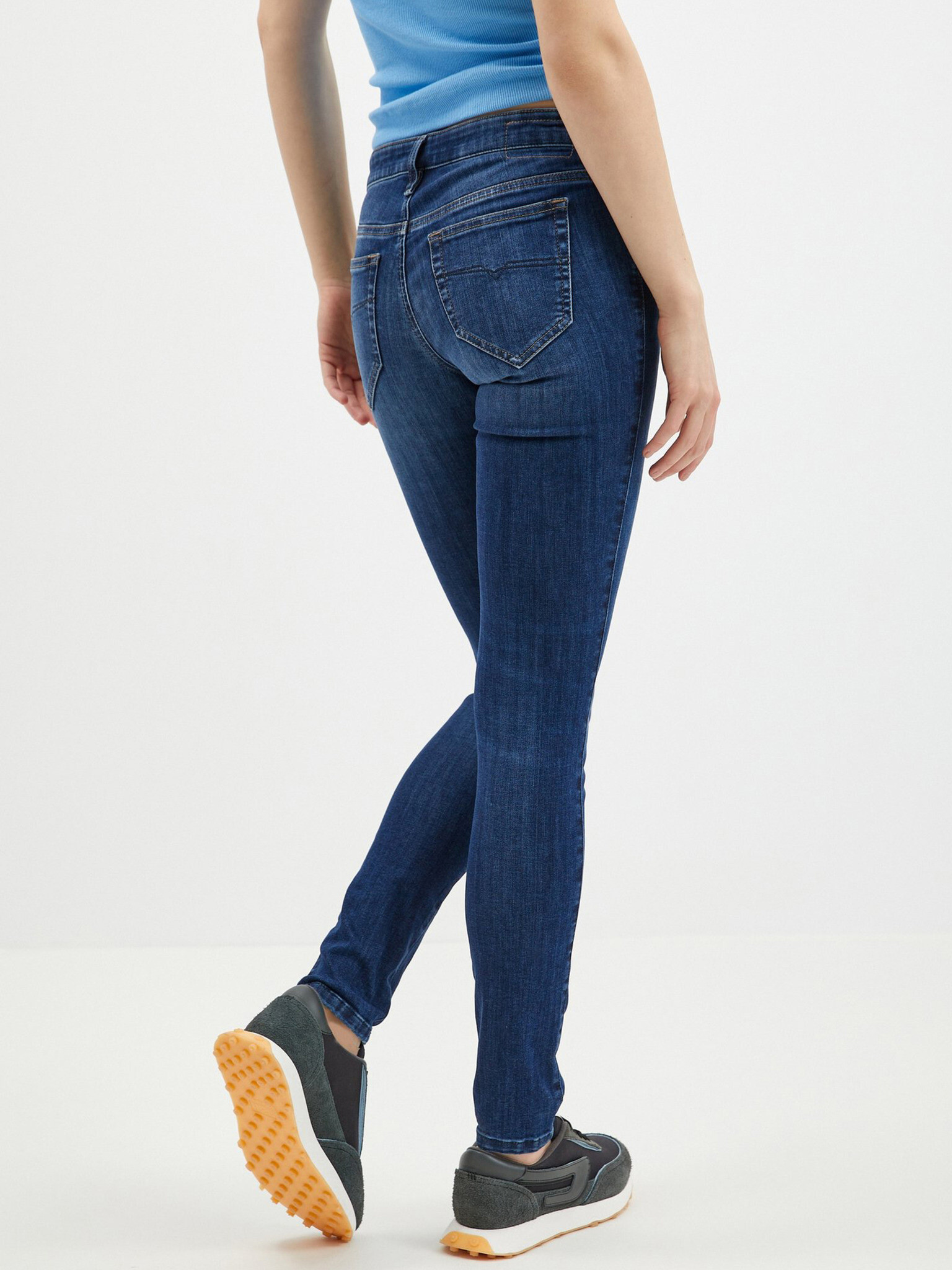 Diesel Skinzee-Low-S L.32 Jeans Albastru - Pled.ro