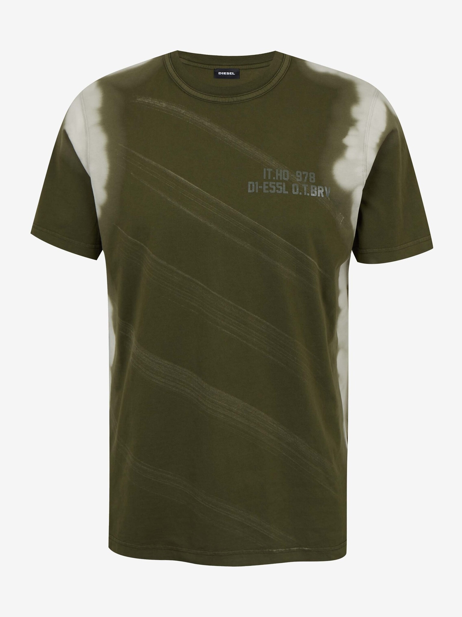 Diesel Jubind-Slits Tricou Verde - Pled.ro