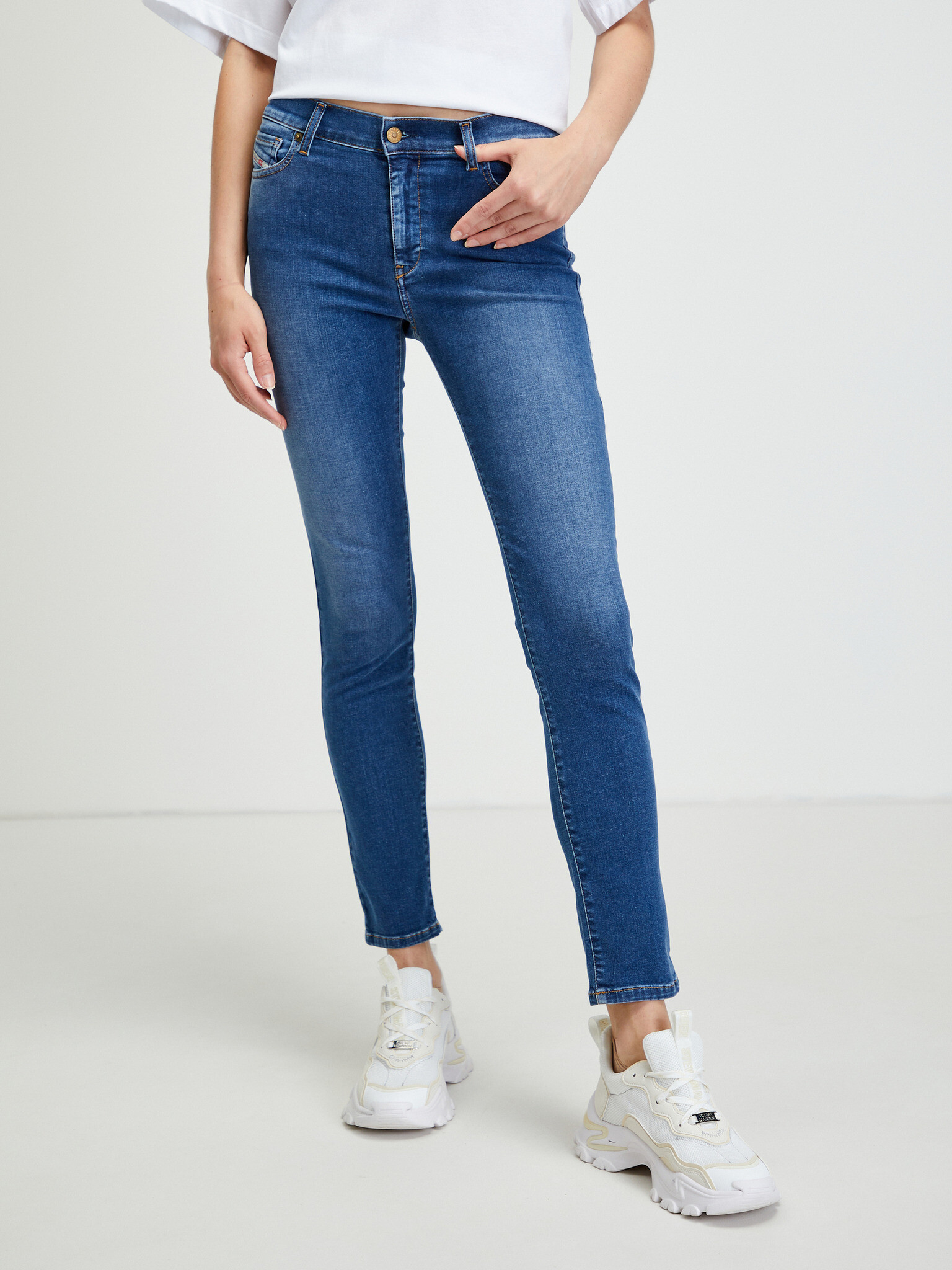 Diesel Roisin Jeans Albastru - Pled.ro