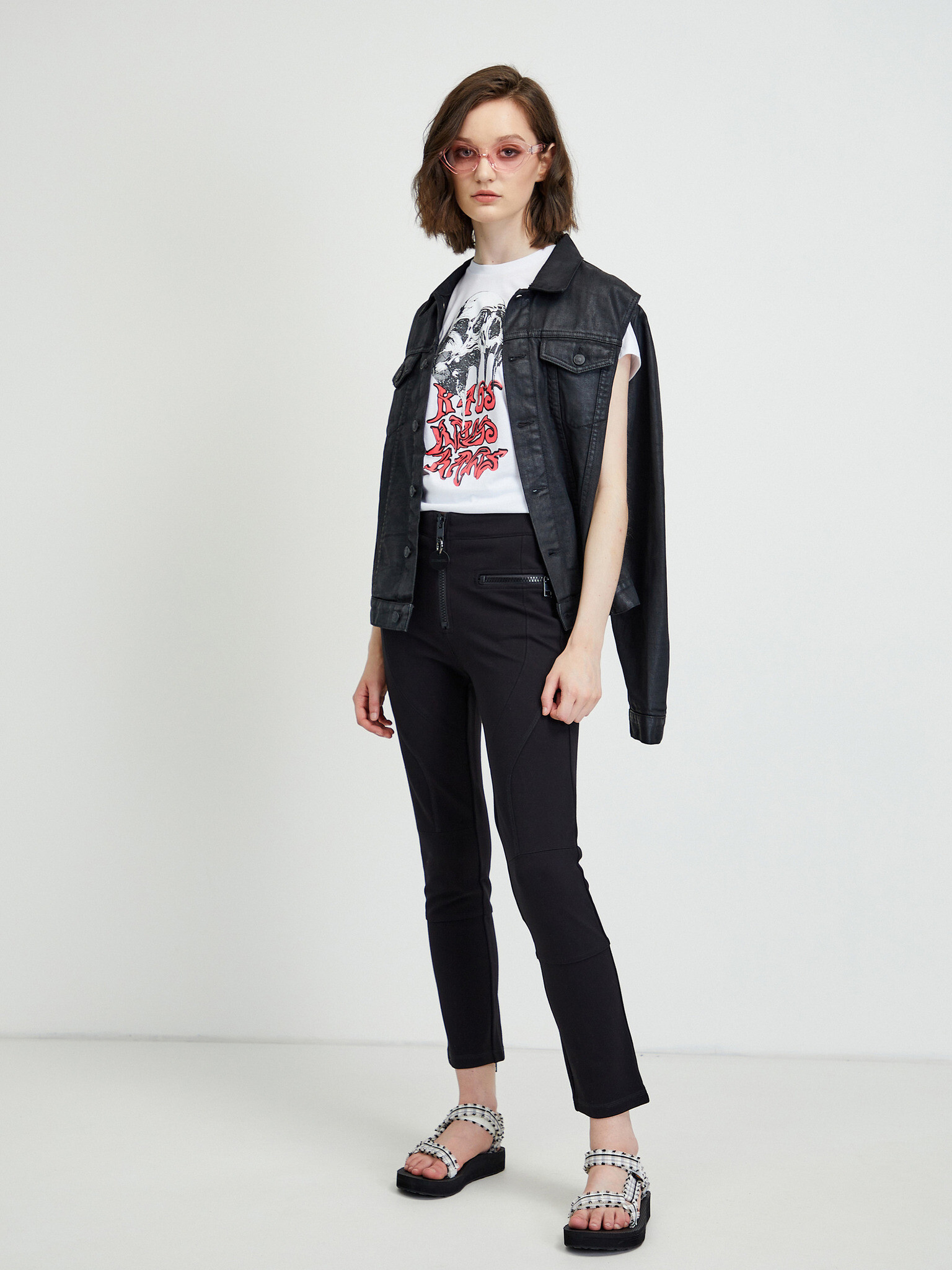 Diesel Sily Trixy Tricou Alb - Pled.ro