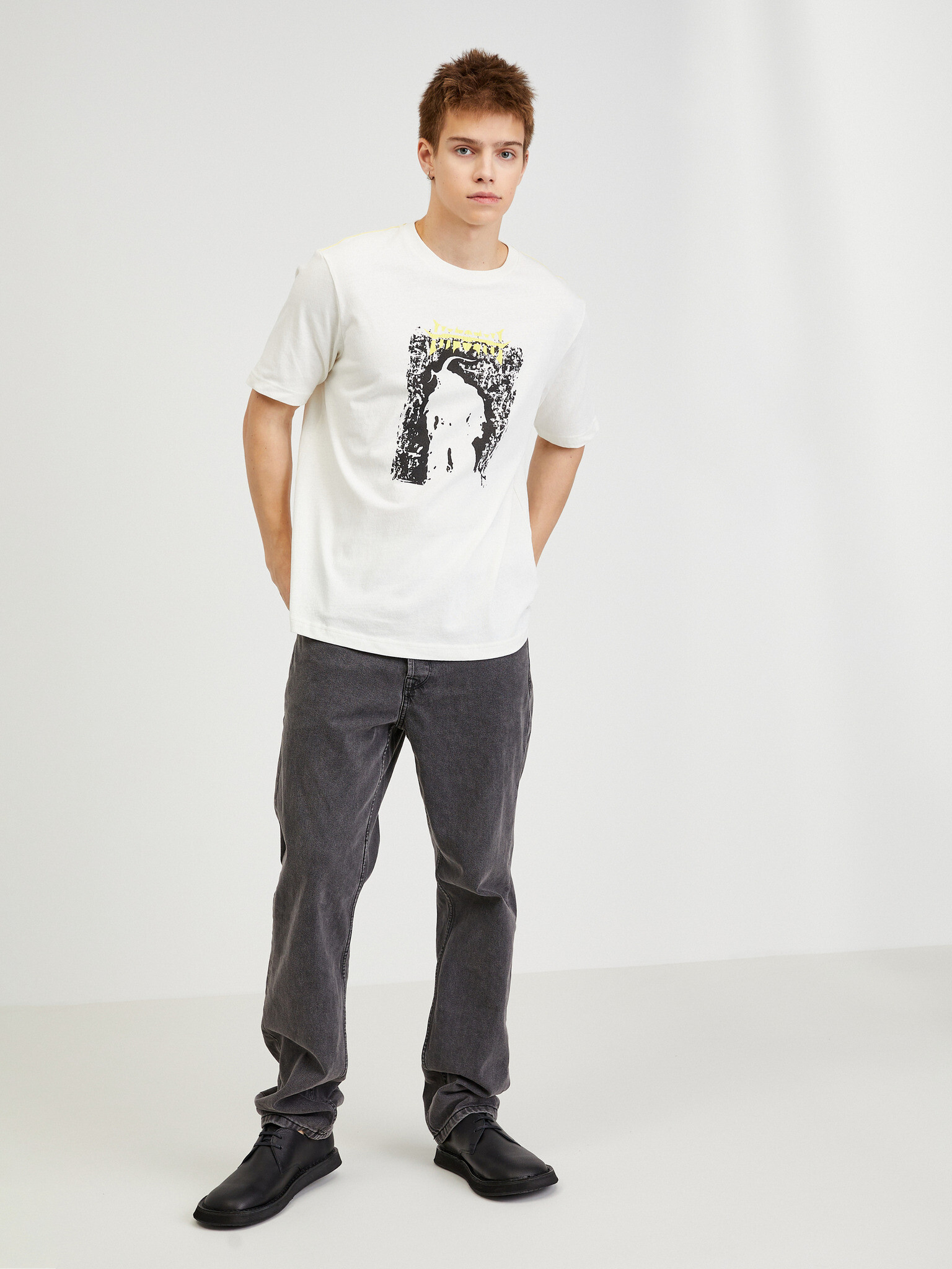 Diesel Tricou Alb - Pled.ro