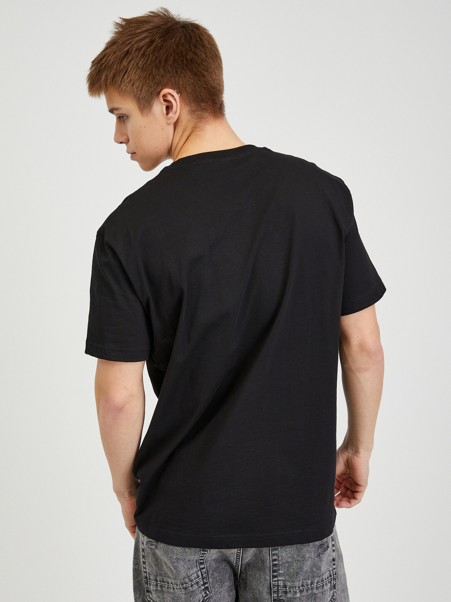 Diesel Tricou Negru - Pled.ro