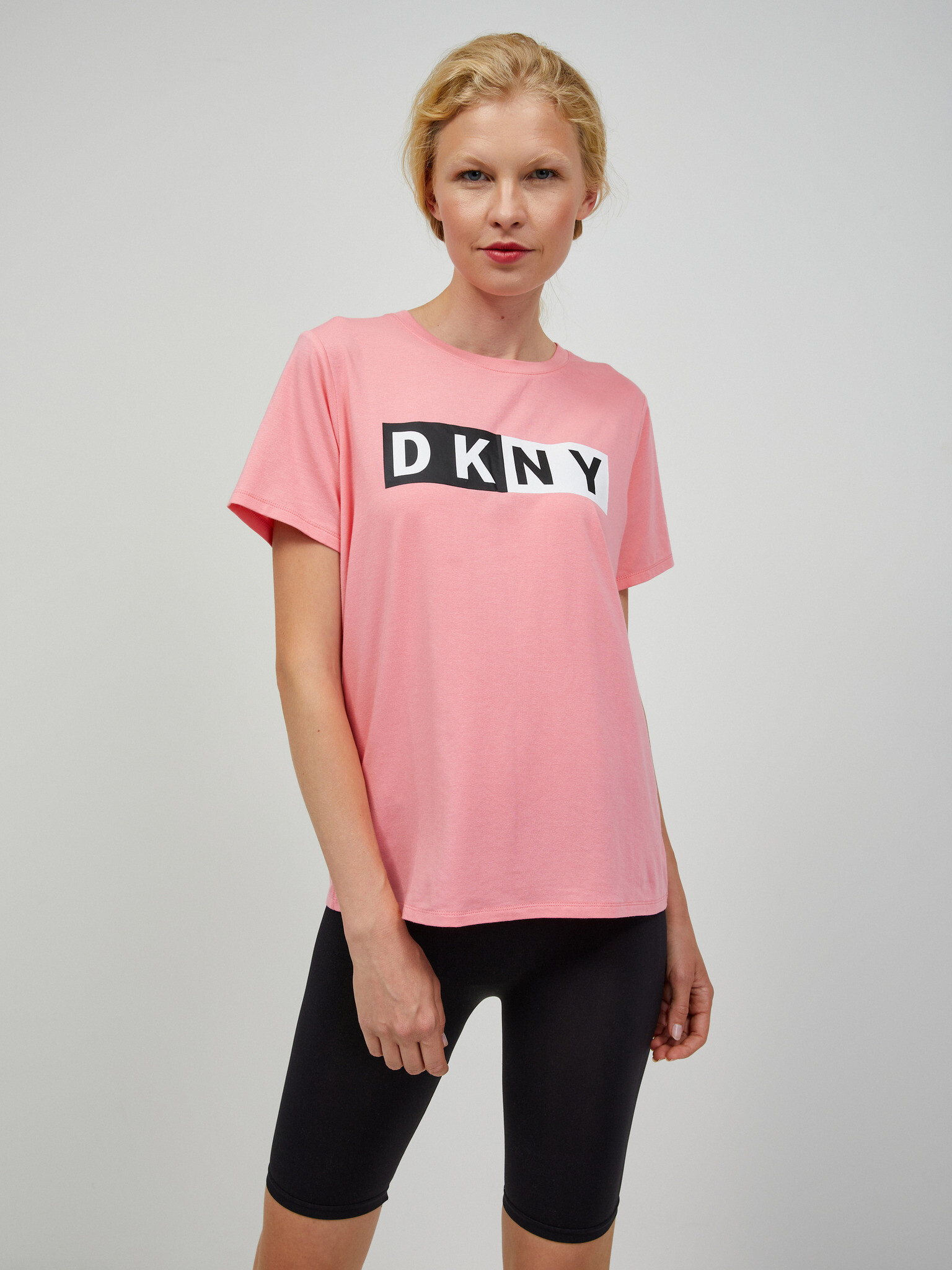 DKNY Tricou Roz - Pled.ro