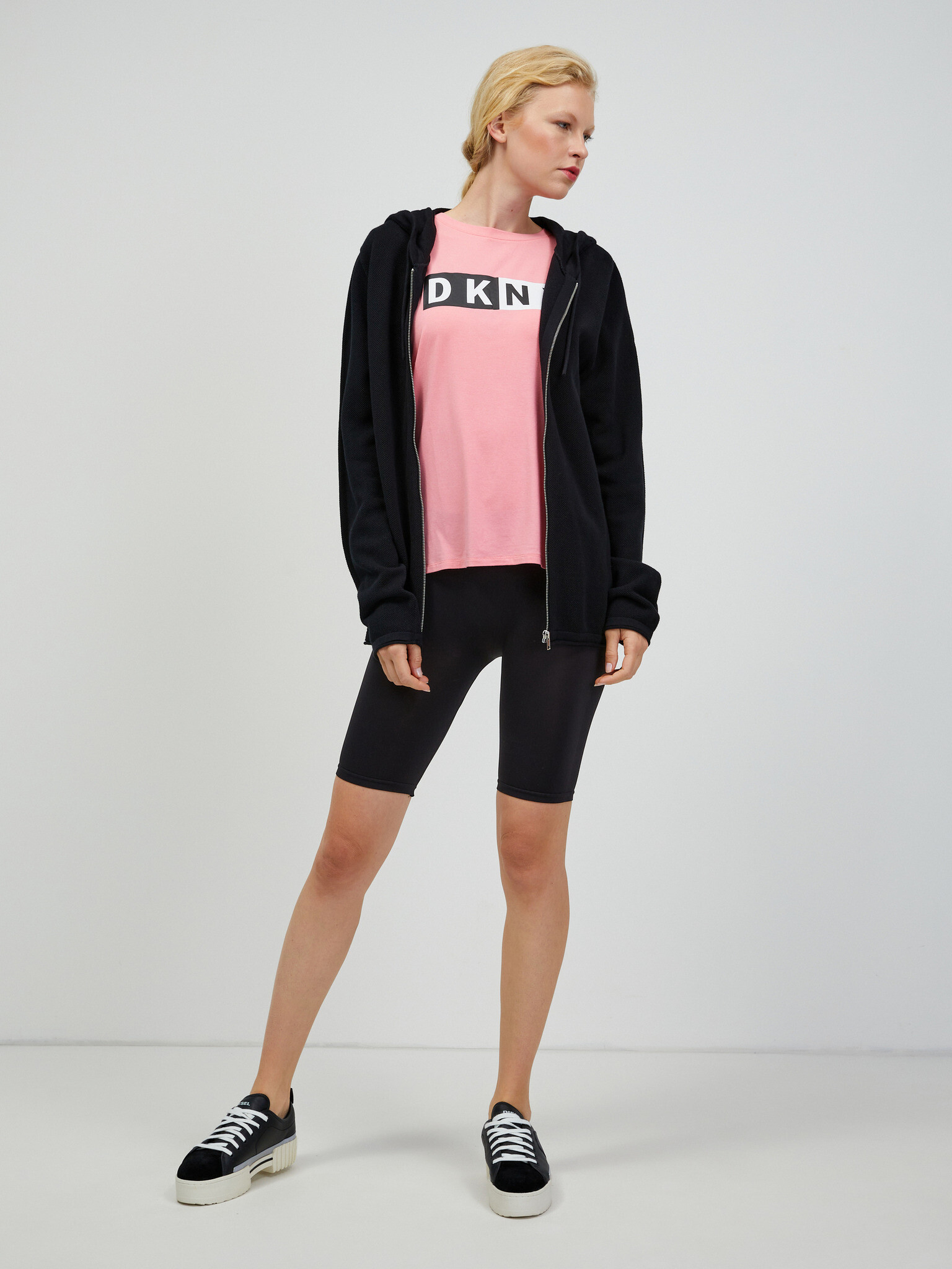 DKNY Tricou Roz - Pled.ro