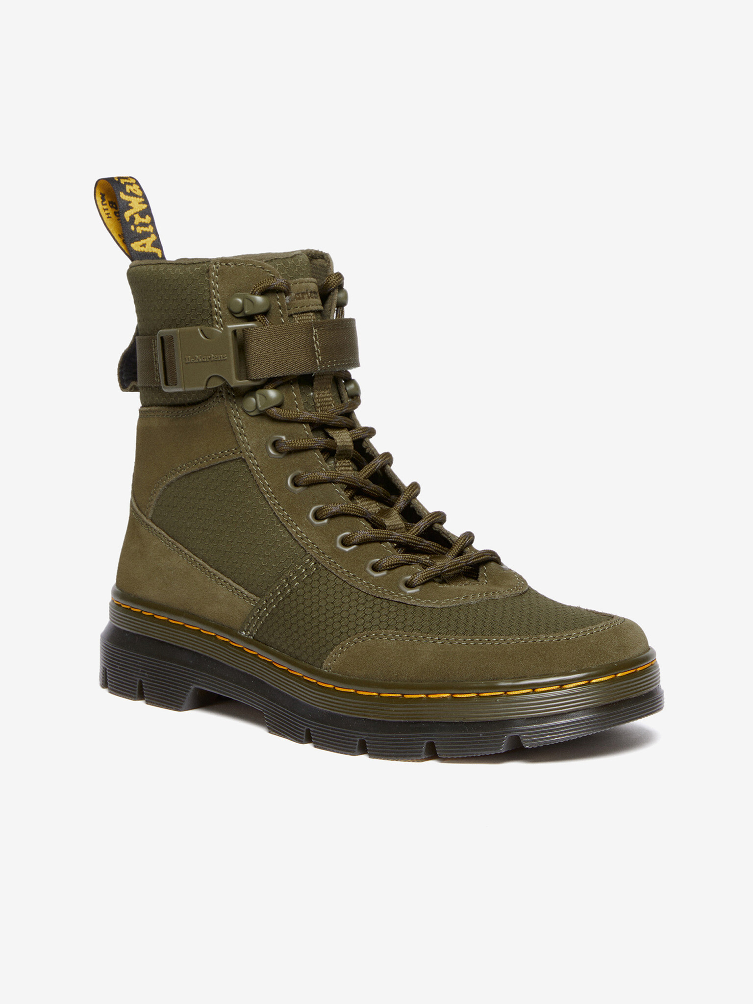 Dr. Martens Combs Tech Ghete pe gleznă Verde - Pled.ro