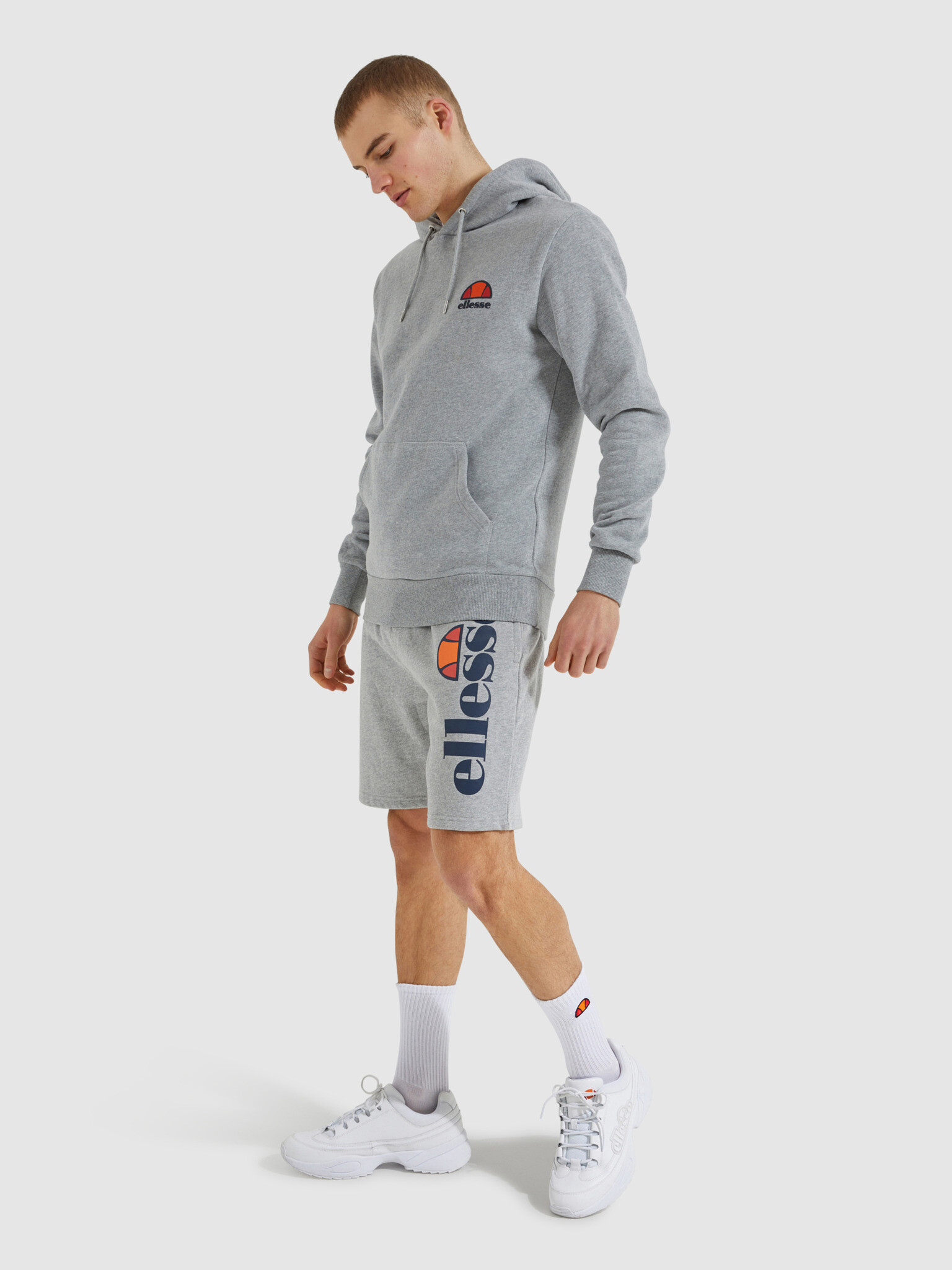 Ellesse Bossini Pantaloni scurți Gri - Pled.ro