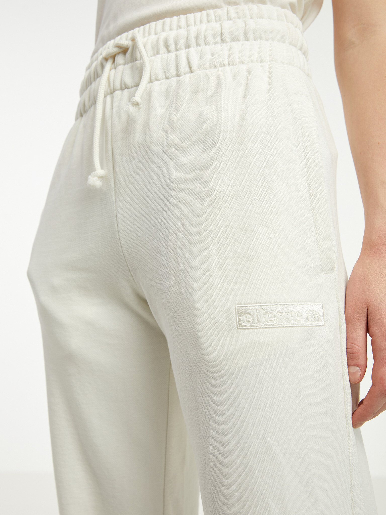 Ellesse Pantaloni de trening Alb - Pled.ro