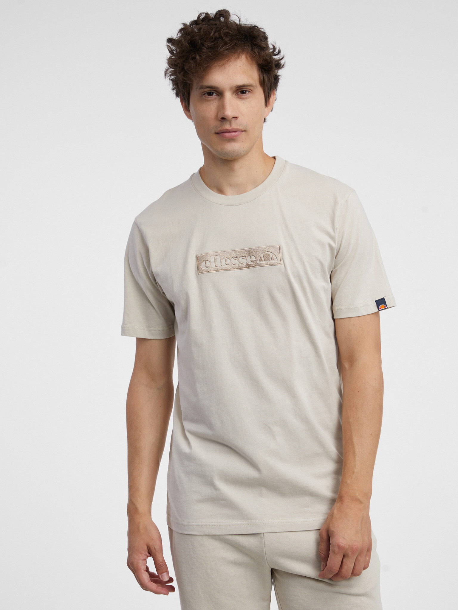 Ellesse Tricou Bej - Pled.ro