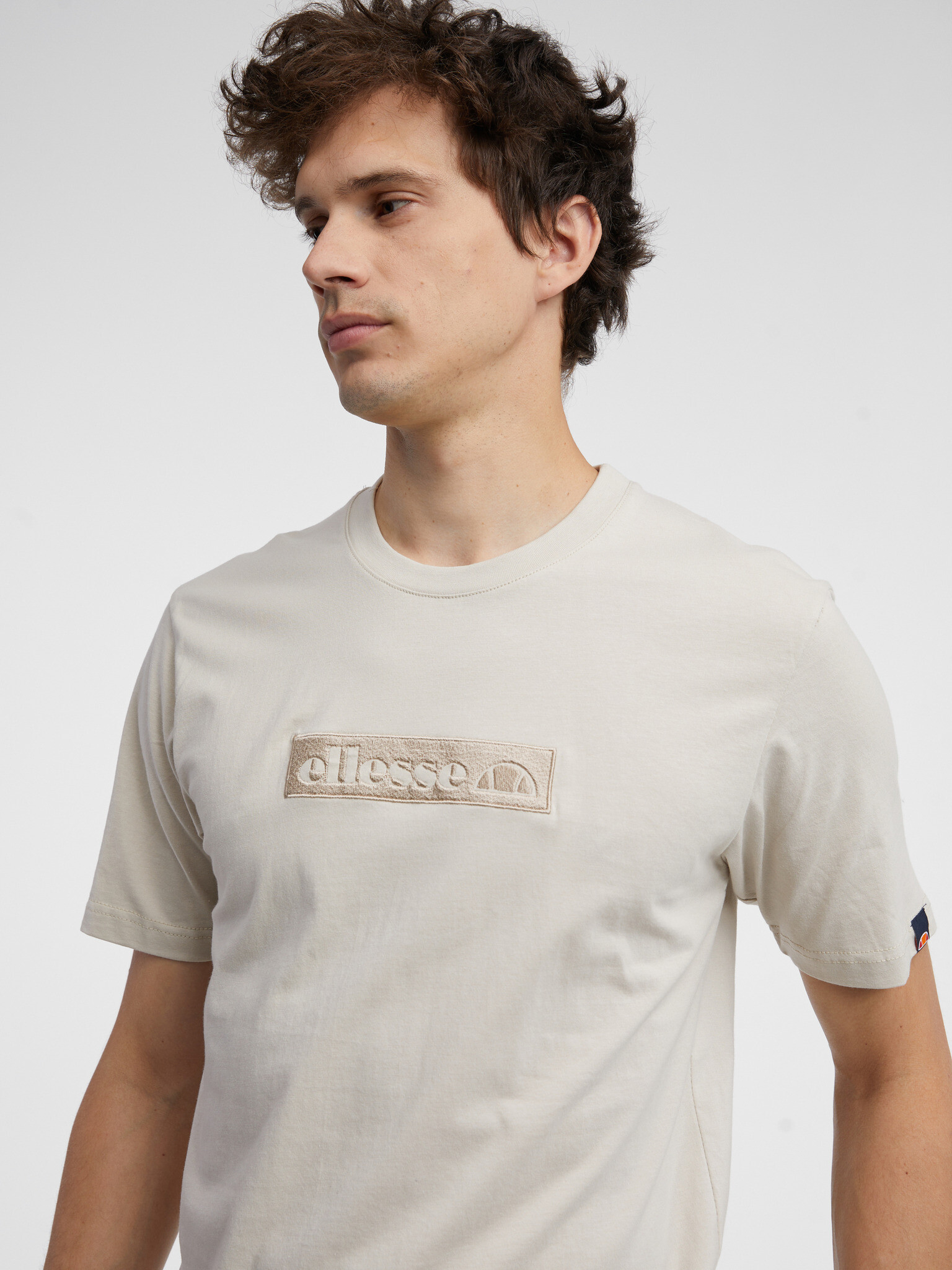 Ellesse Tricou Bej - Pled.ro