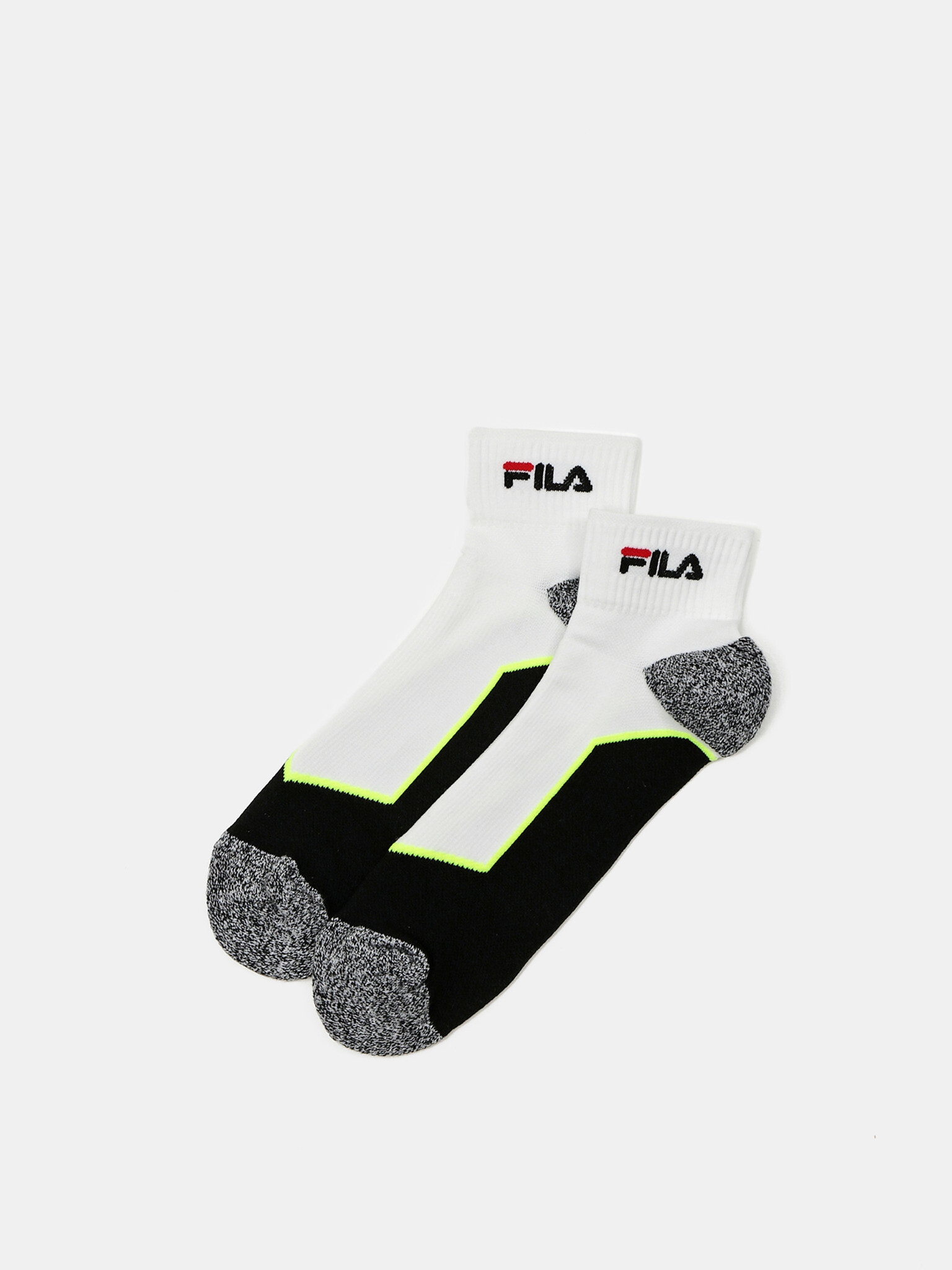 FILA Set de 2 perechi de șosete Alb - Pled.ro