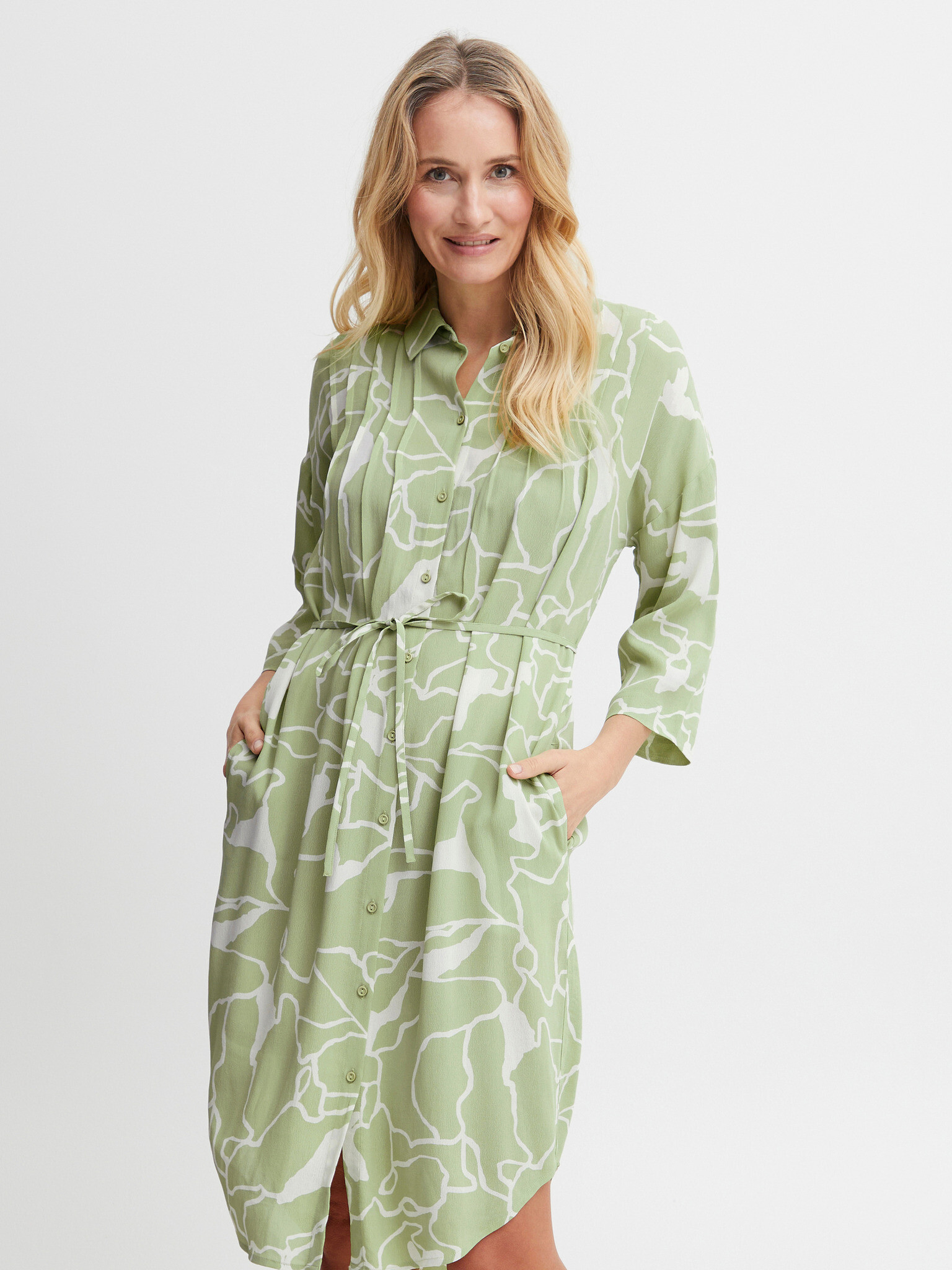 Fransa Rochie Verde - Pled.ro