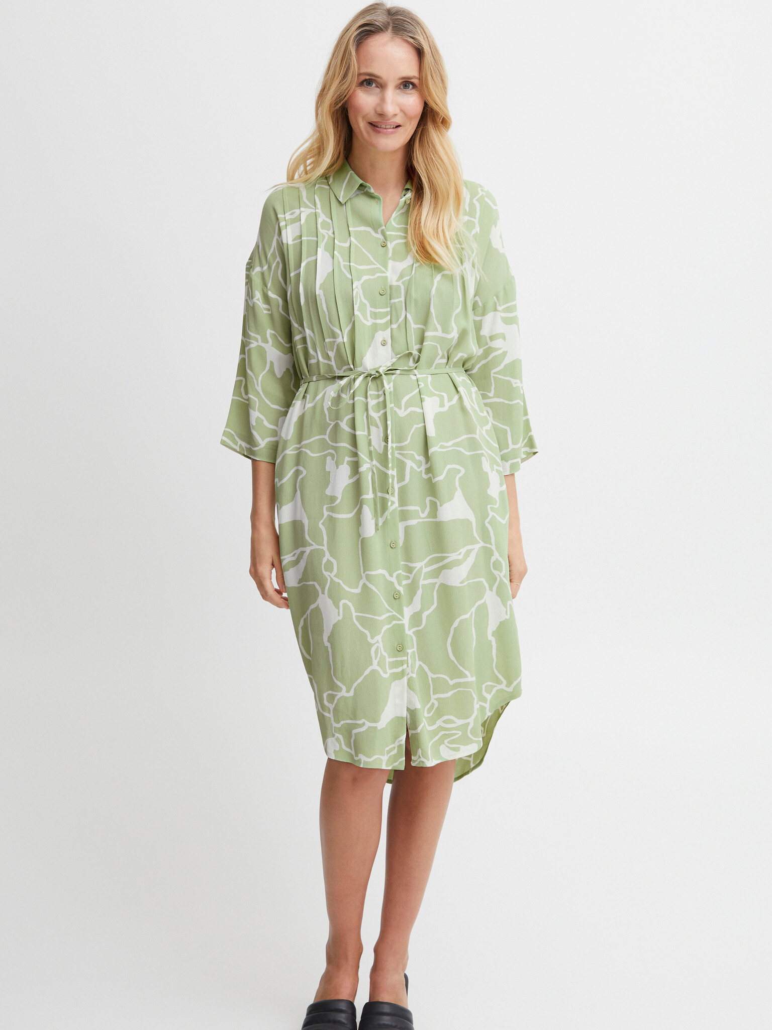 Fransa Rochie Verde - Pled.ro