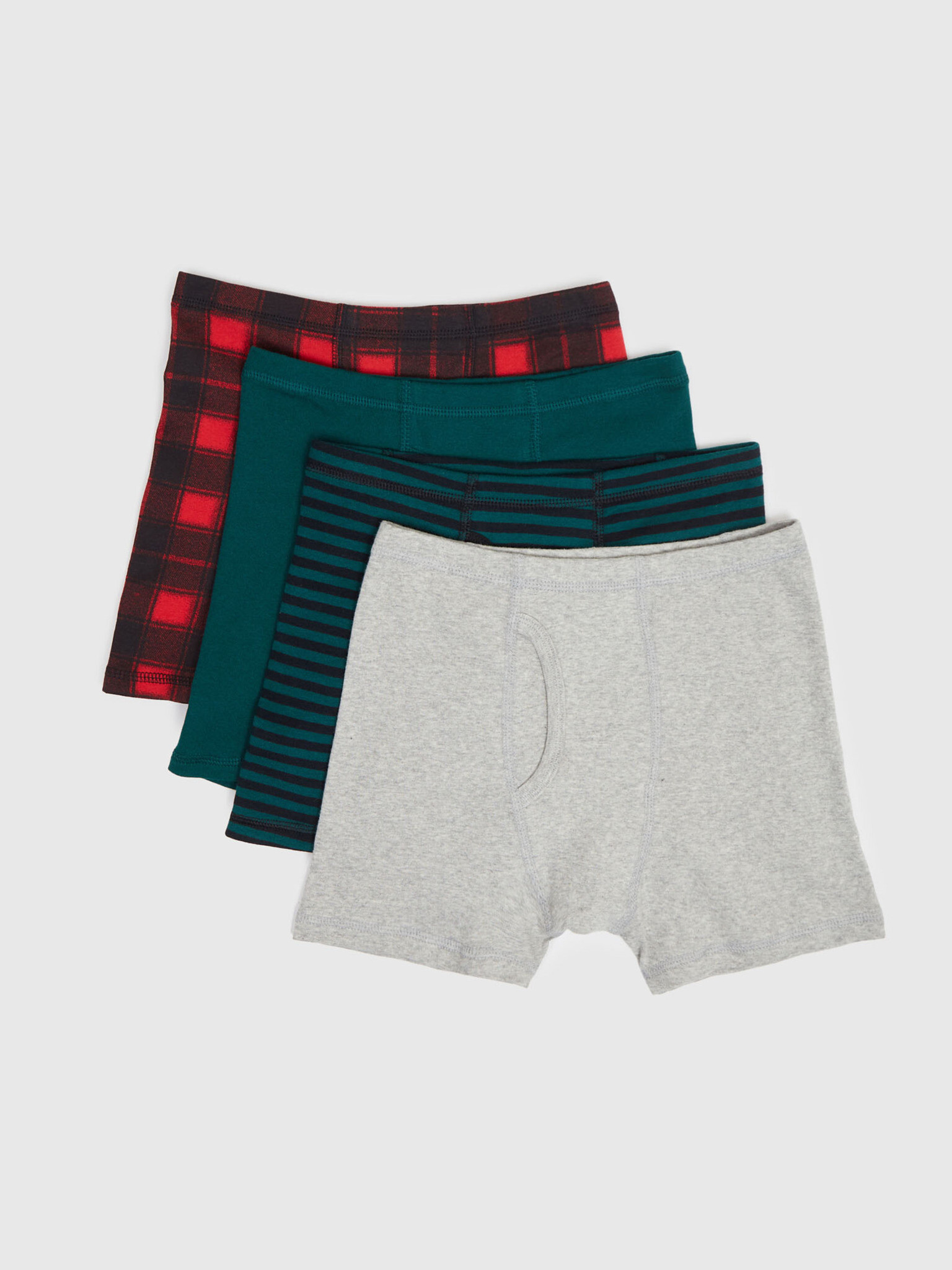 GAP Boxerki 4 buc pentru copii Gri - Pled.ro