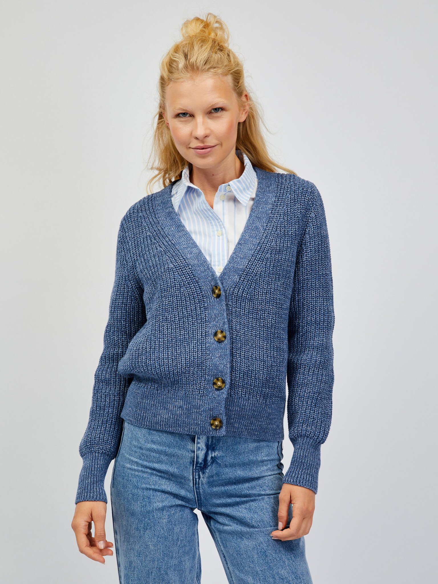 GAP Cardigan Albastru - Pled.ro