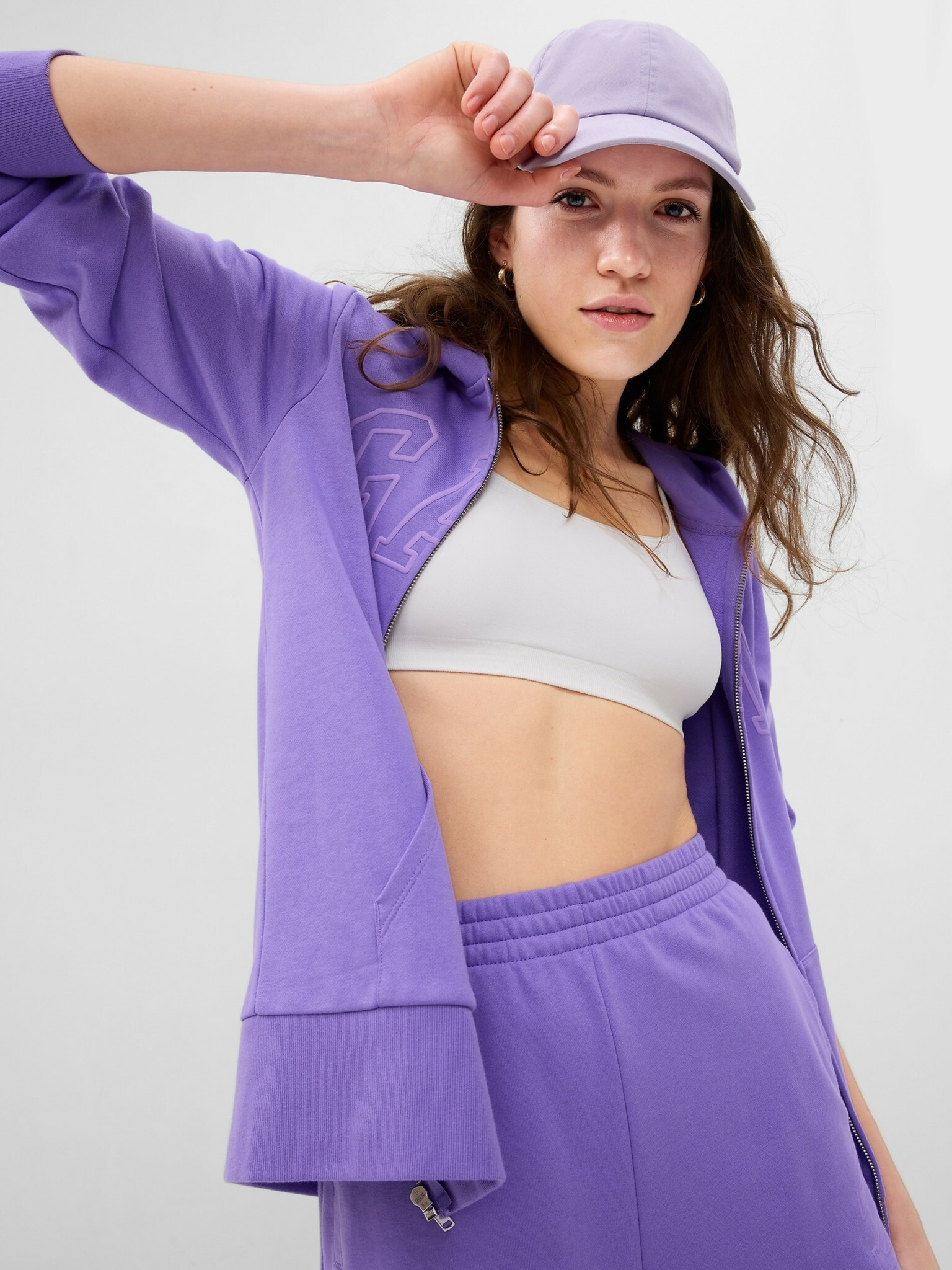 GAP Hanorac Violet - Pled.ro