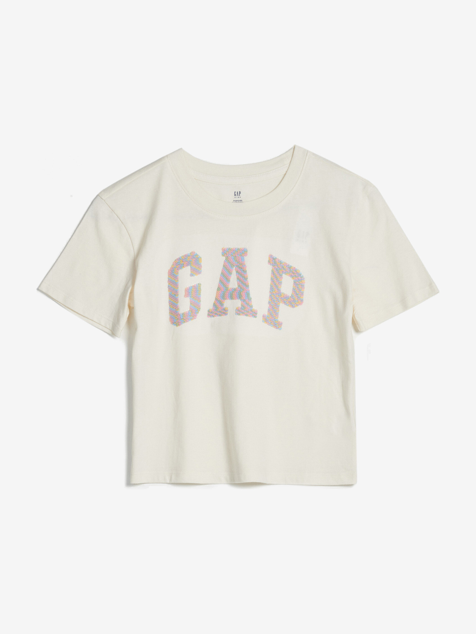 GAP Interactive Logo Tricou pentru copii Alb - Pled.ro