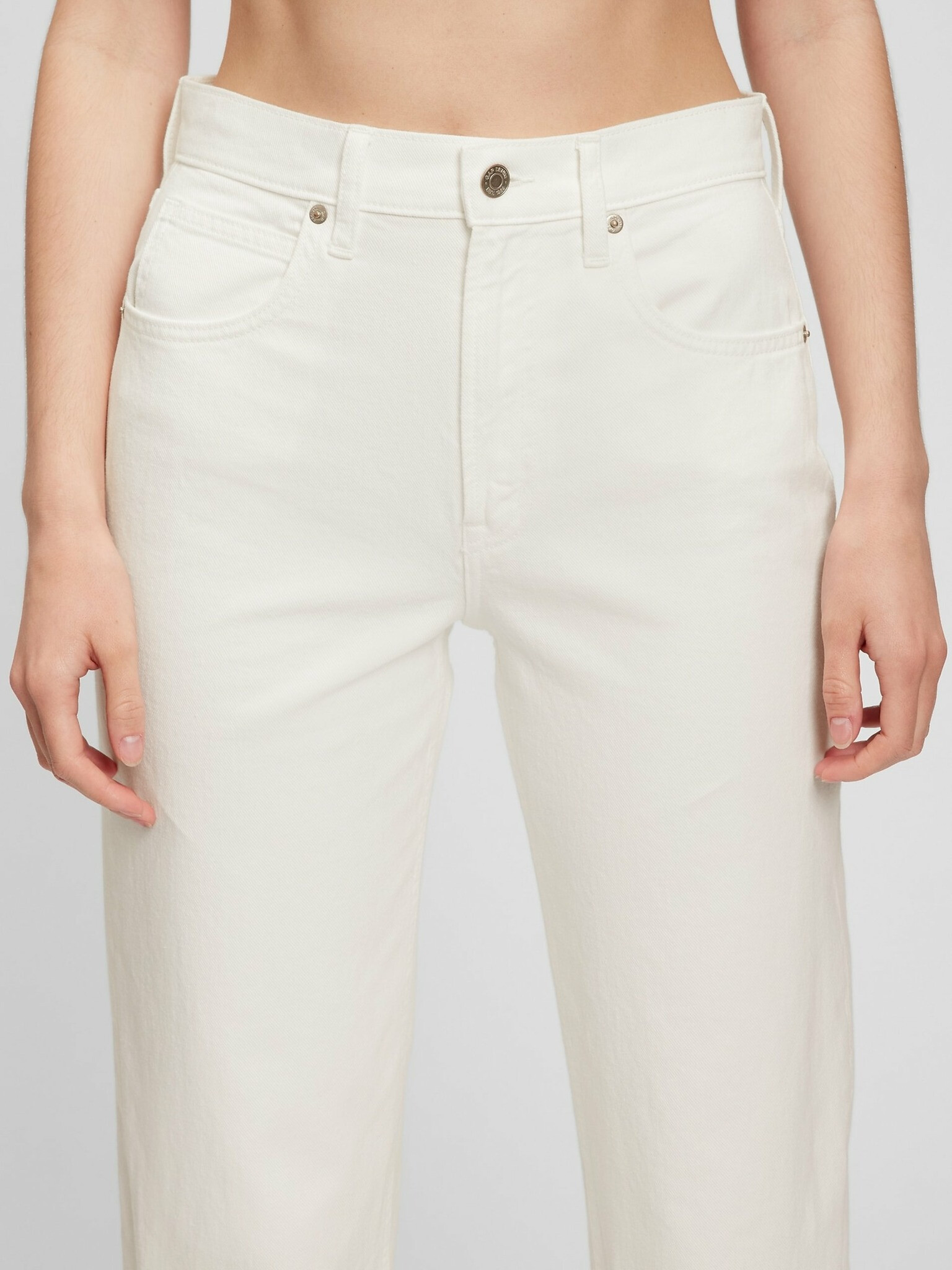 GAP Jeans Alb - Pled.ro