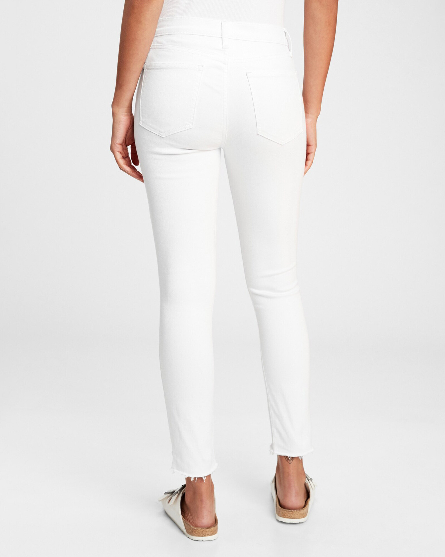 GAP Jeans Alb - Pled.ro