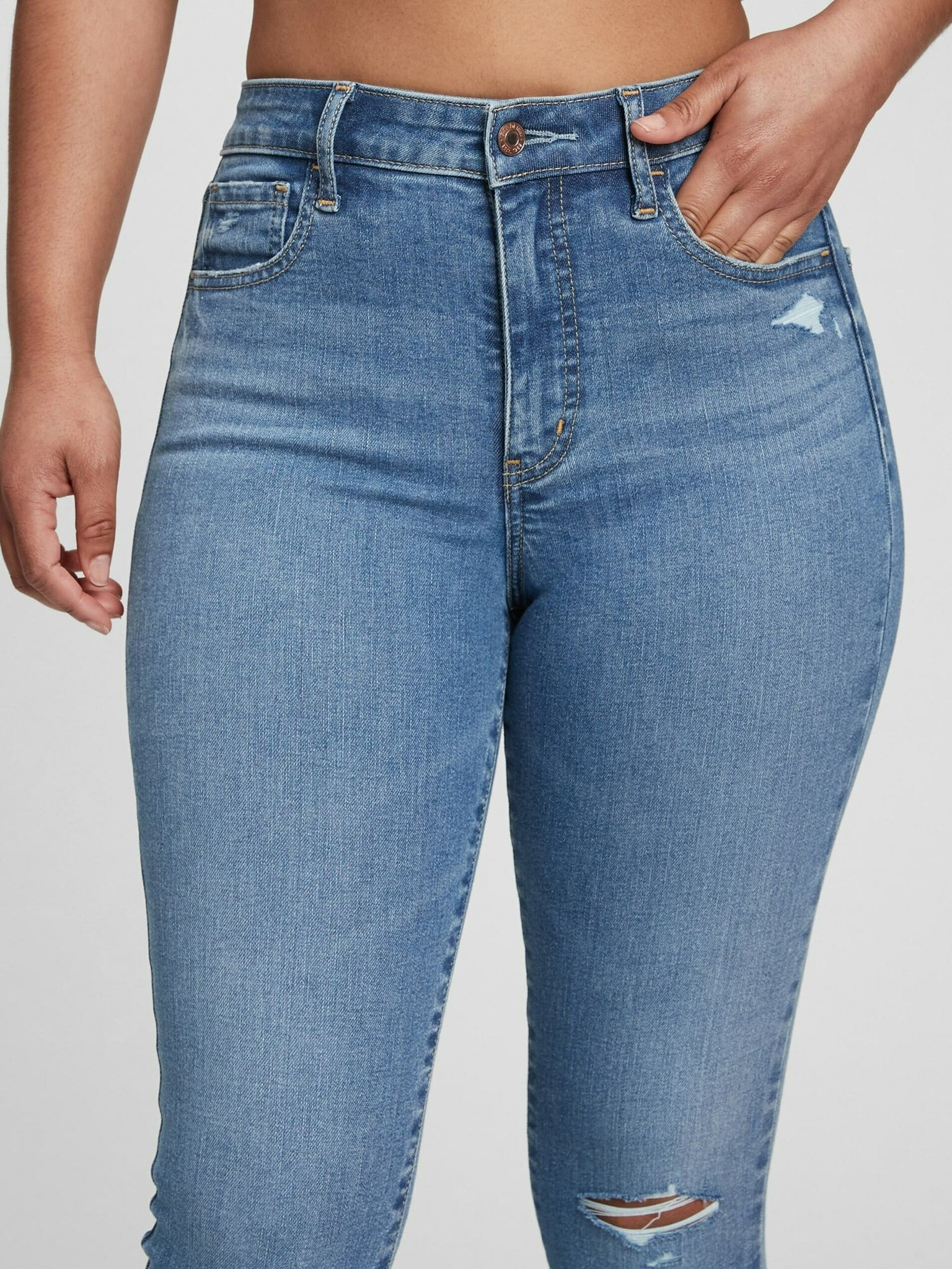 GAP Jeans Albastru - Pled.ro