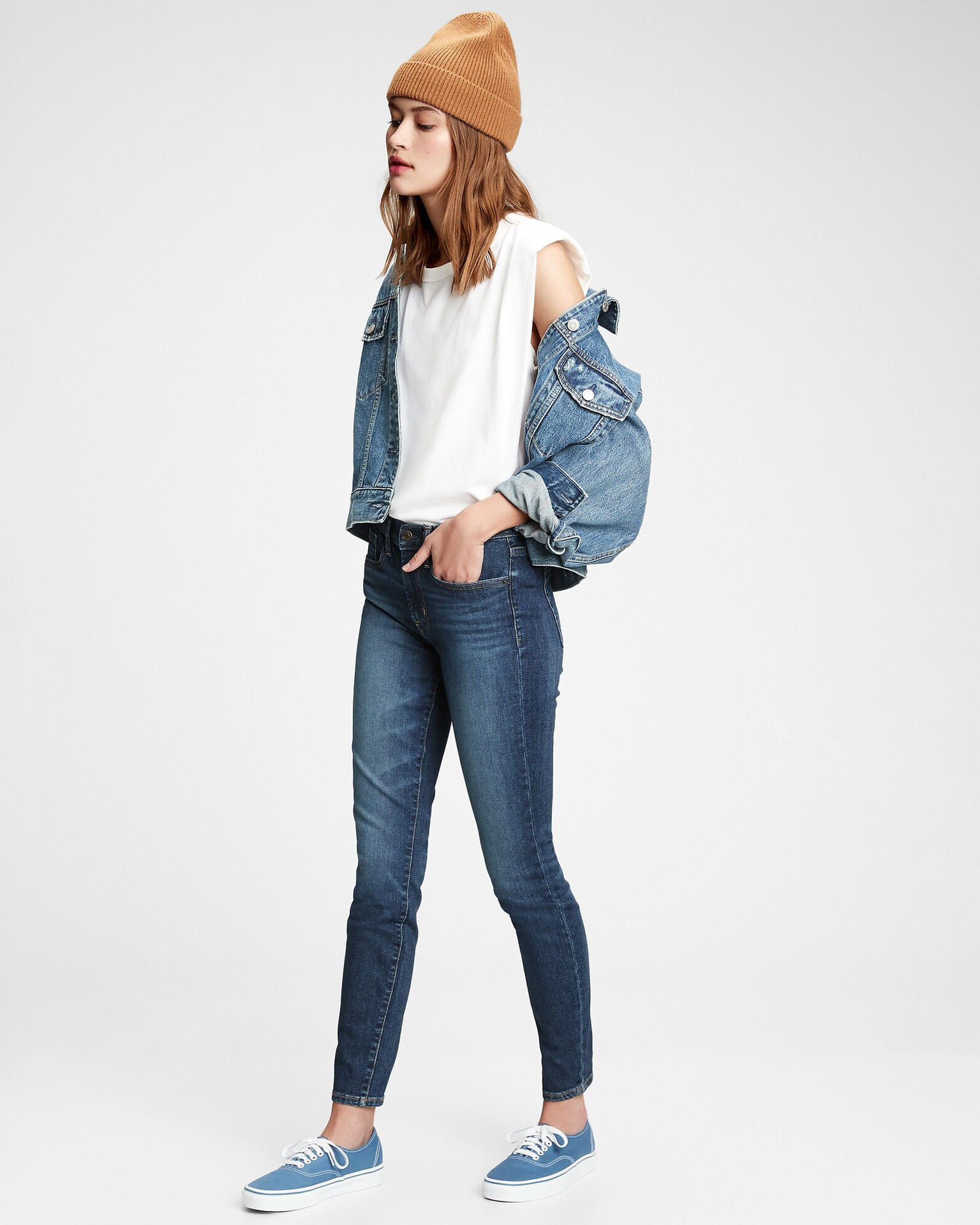 GAP Jeans Albastru - Pled.ro