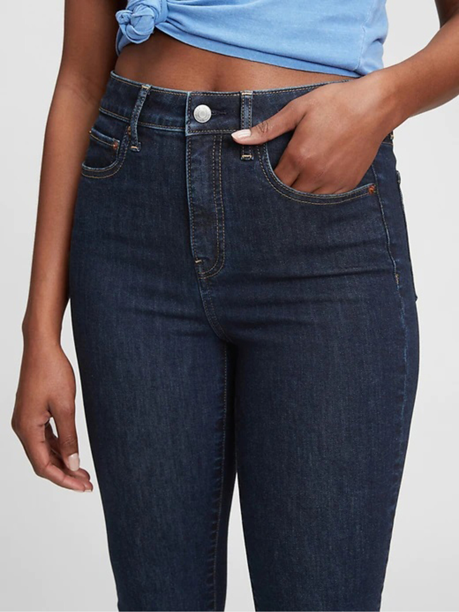 GAP Jeans Albastru - Pled.ro