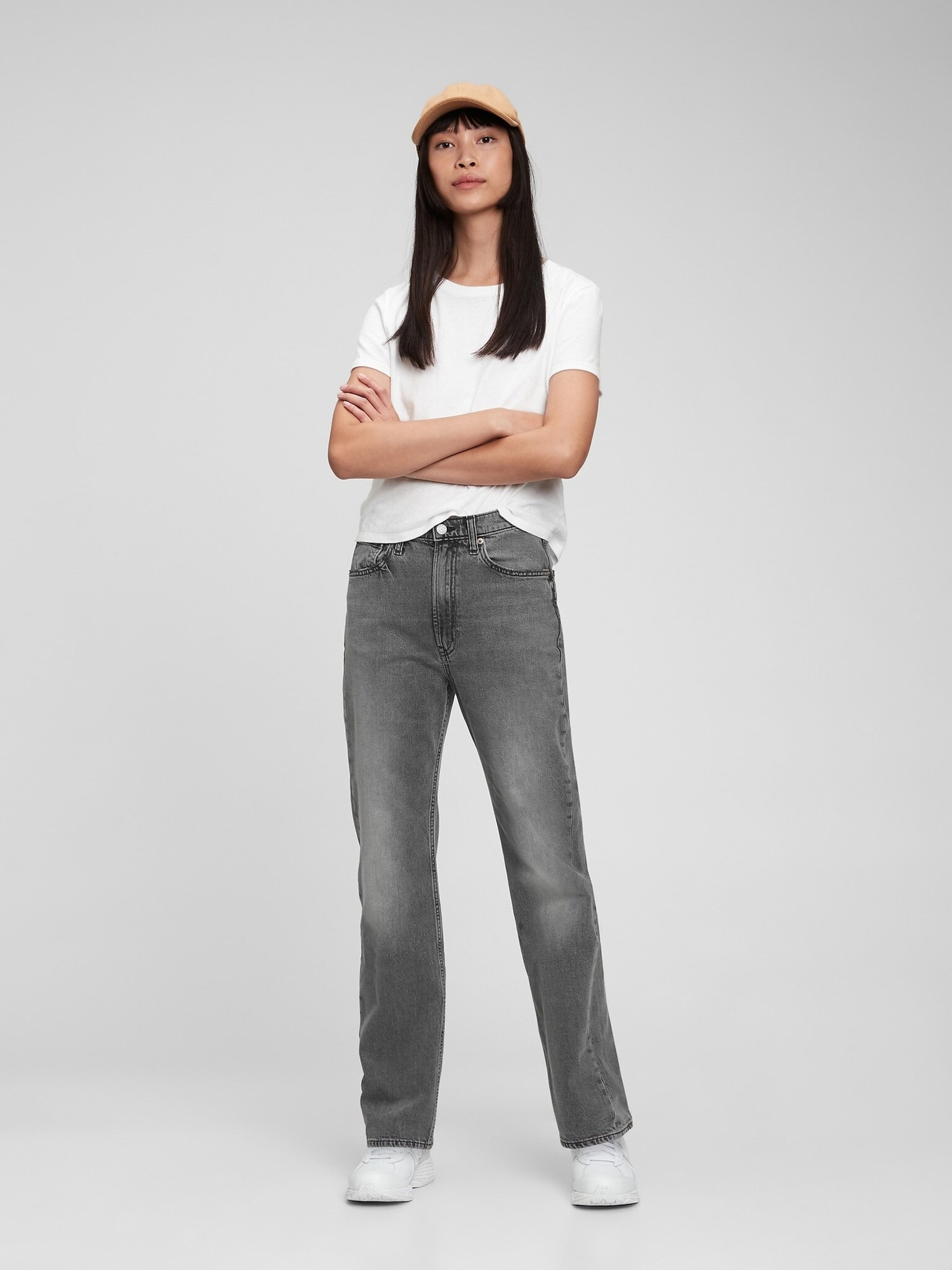 GAP Jeans Gri - Pled.ro