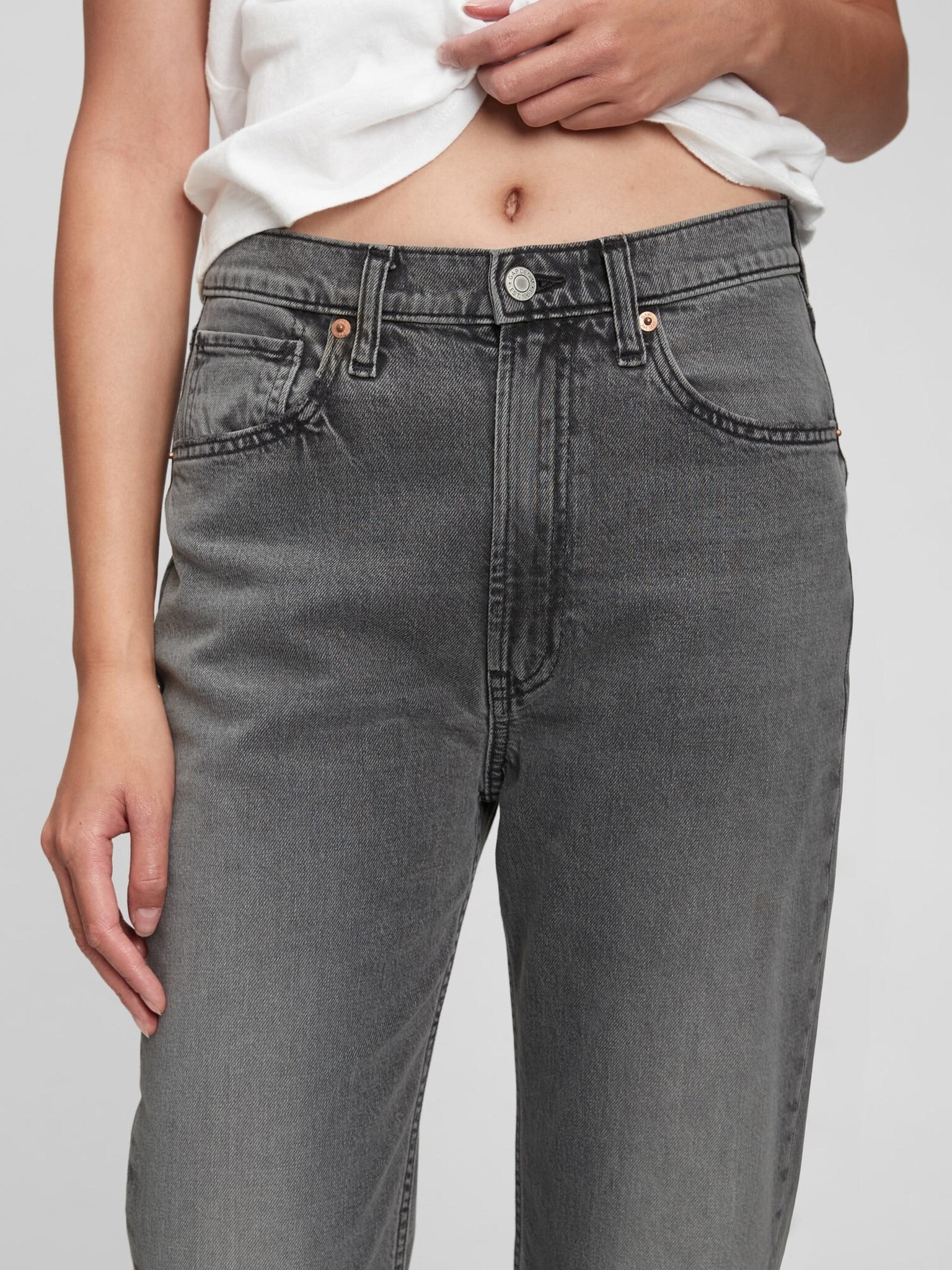 GAP Jeans Gri - Pled.ro