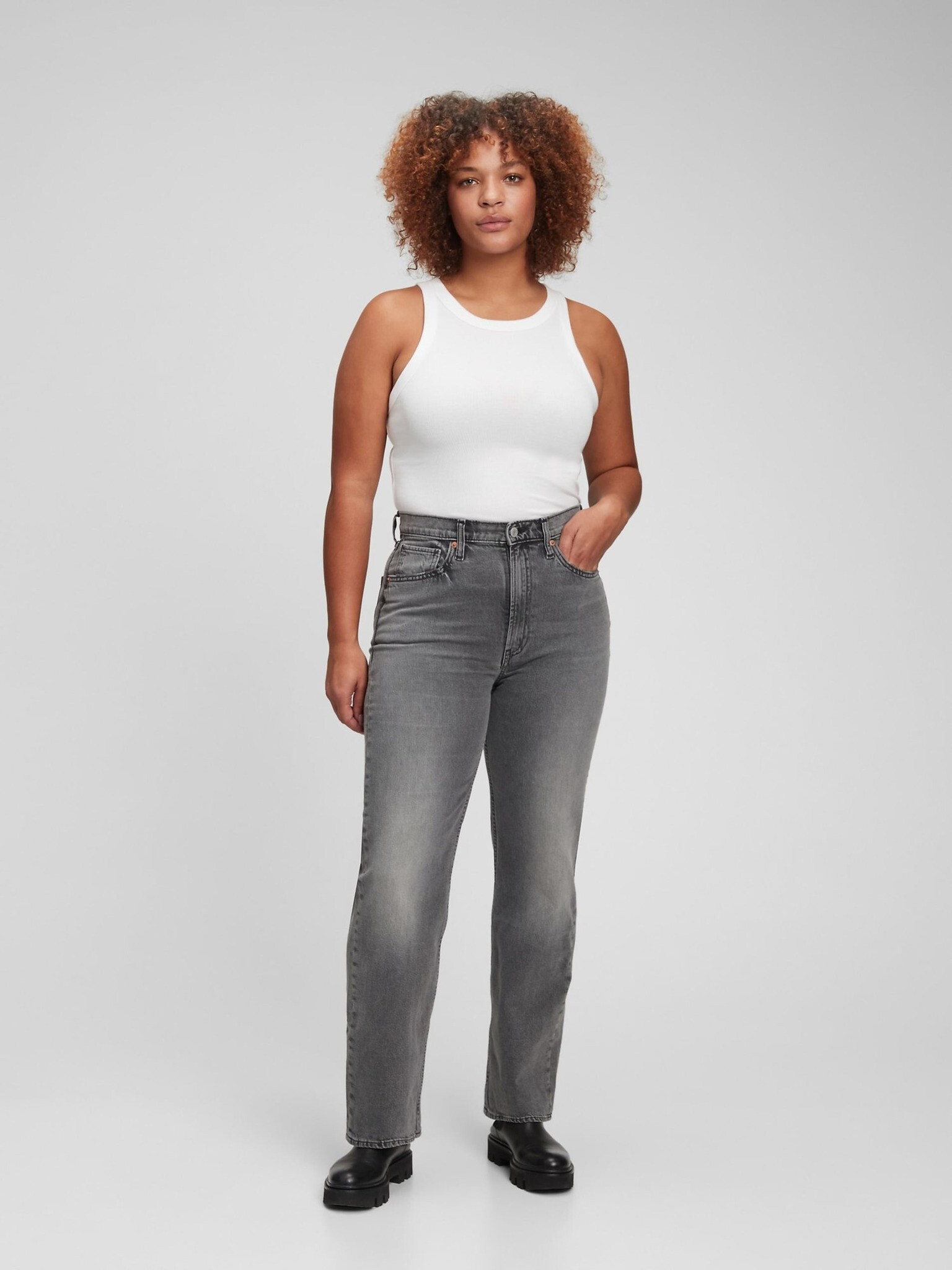 GAP Jeans Gri - Pled.ro