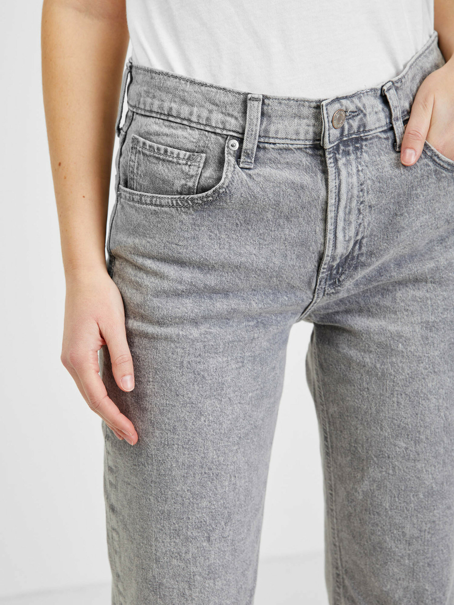 GAP Jeans Gri - Pled.ro