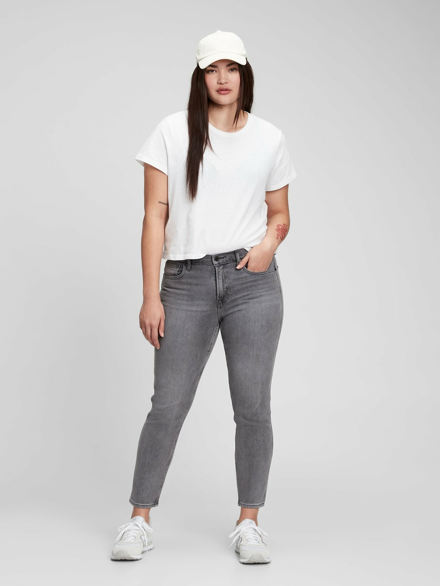 GAP Jeans Gri - Pled.ro