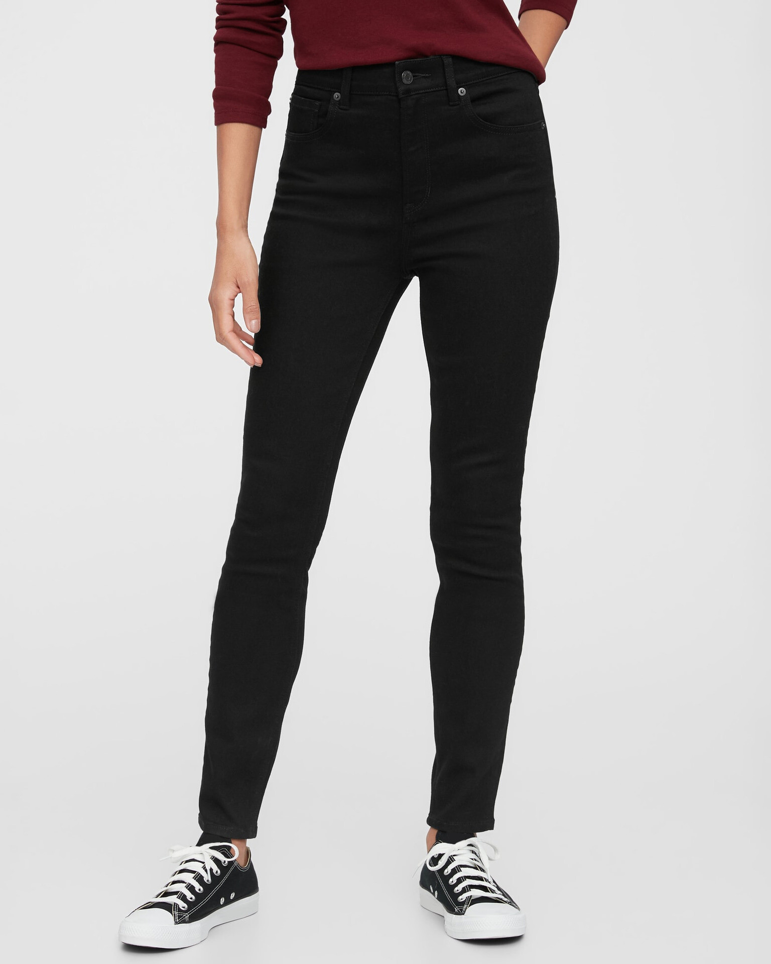 GAP Jeans Negru - Pled.ro