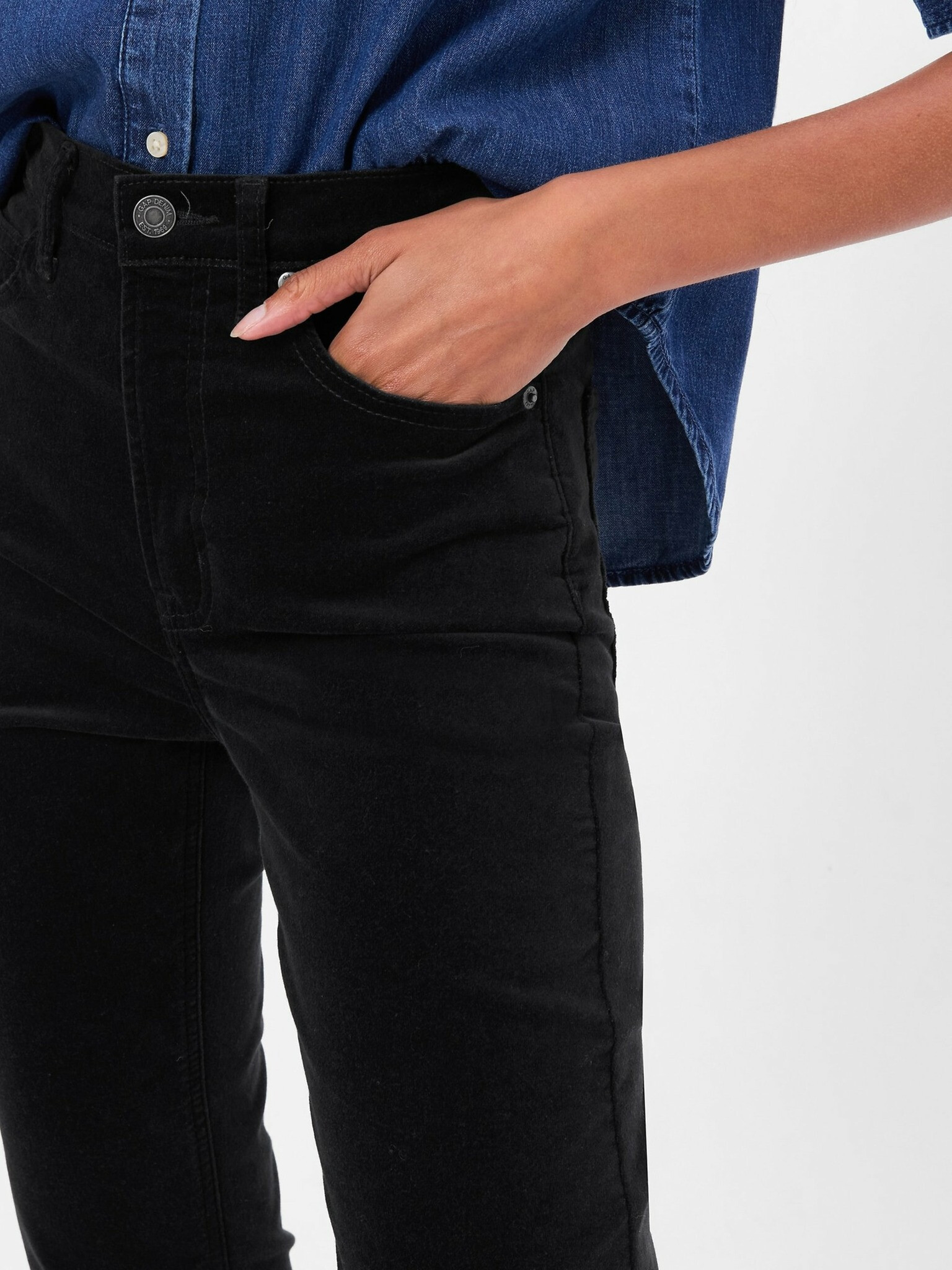 GAP Jeans Negru - Pled.ro