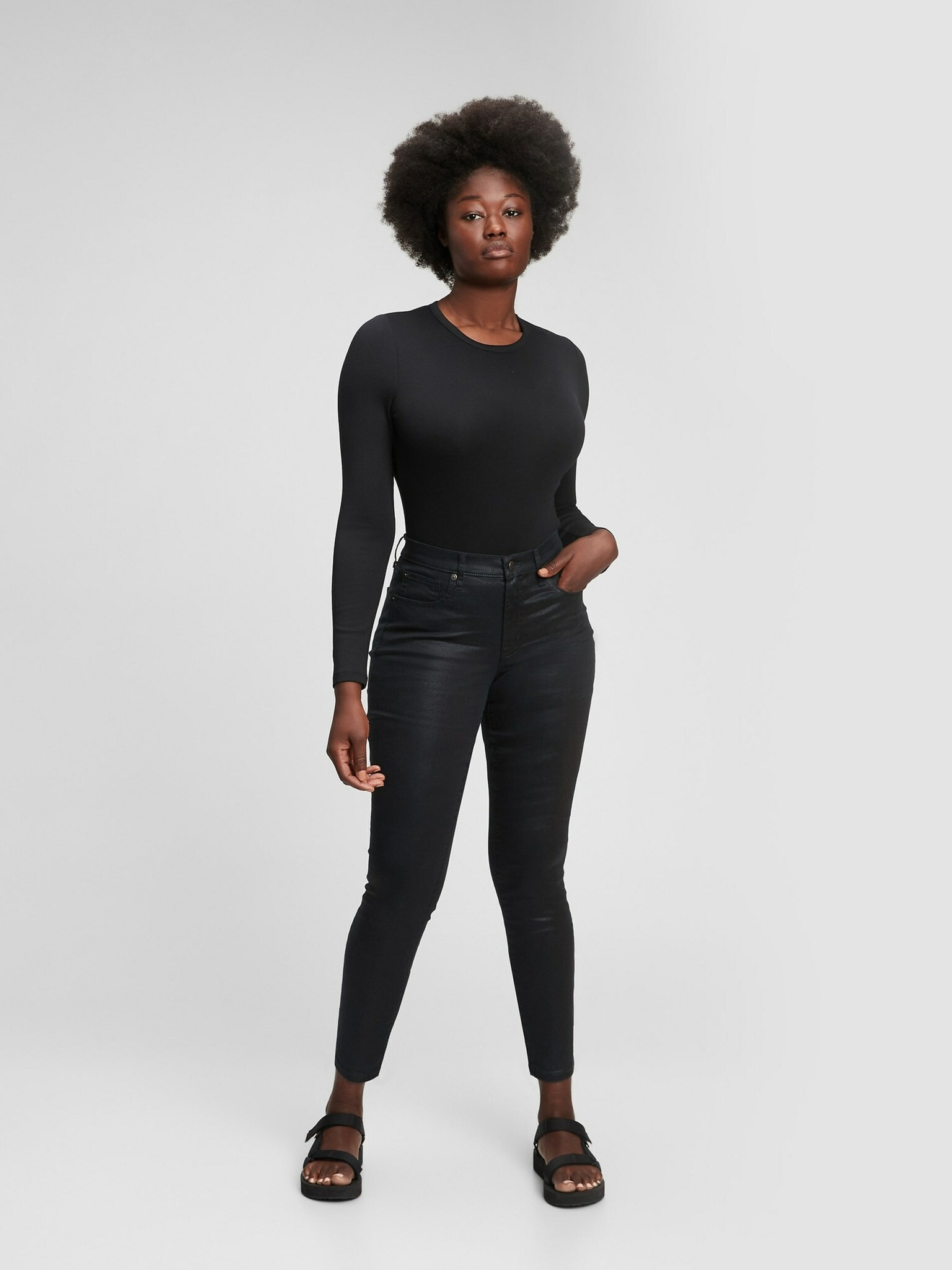 GAP Jeans Negru - Pled.ro