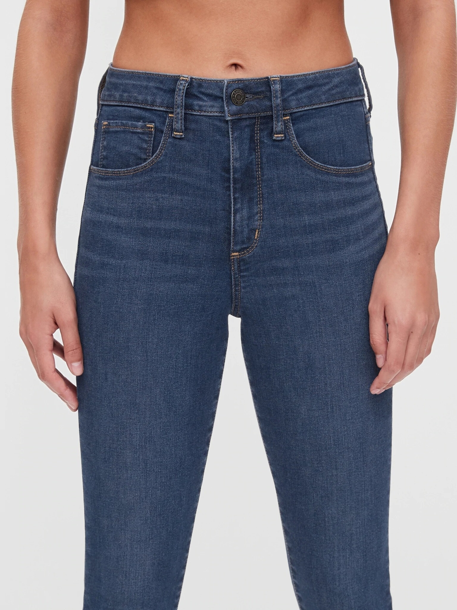 GAP Jegging Jeans Albastru - Pled.ro