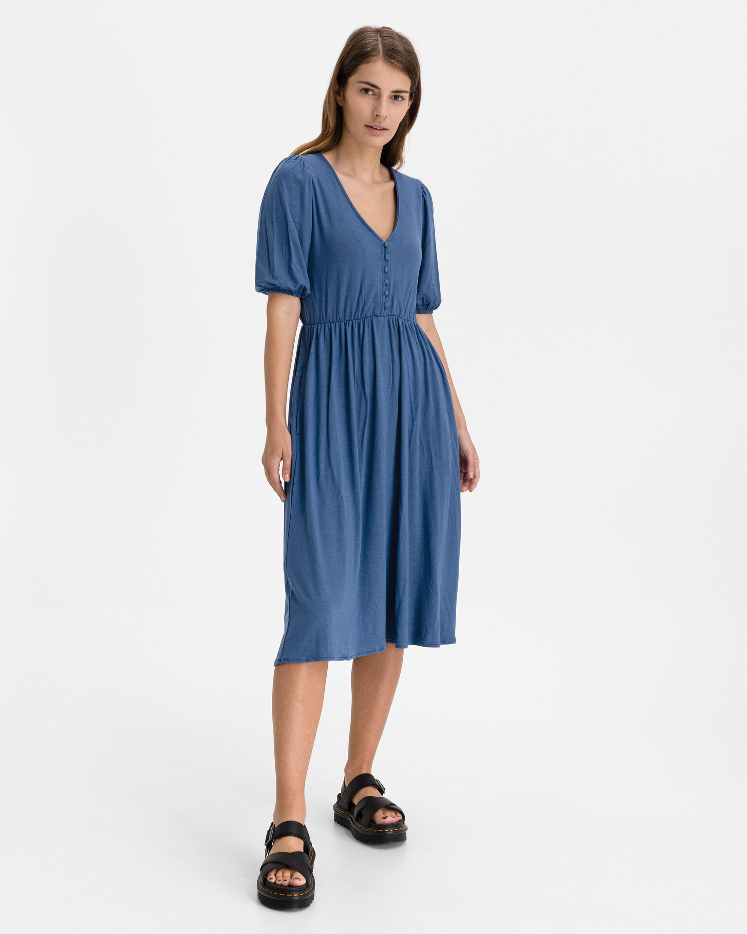 GAP Midi Rochie Negru - Pled.ro