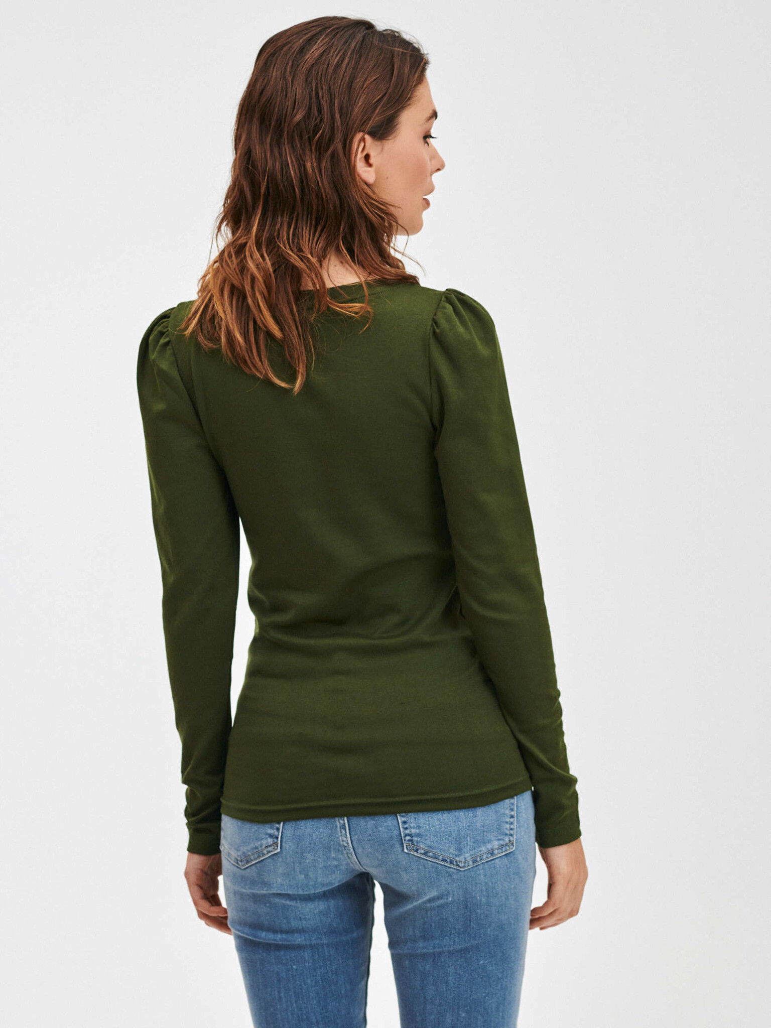 GAP Modern Henley Tricou Verde - Pled.ro