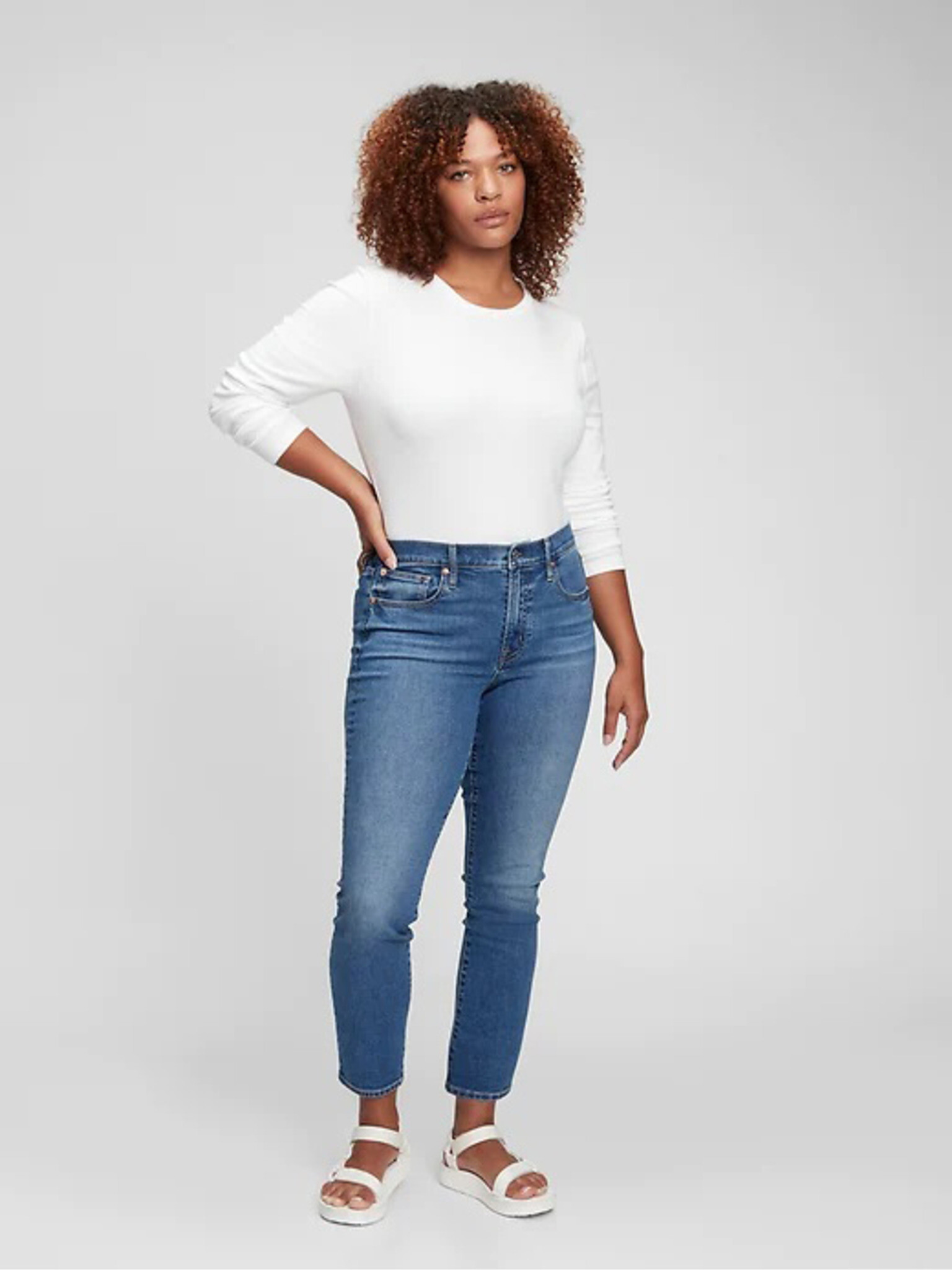 GAP Newton Jeans Albastru - Pled.ro