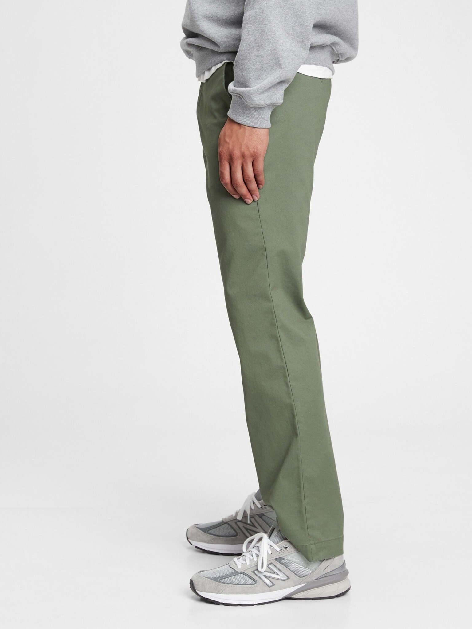 GAP Pantaloni Verde - Pled.ro