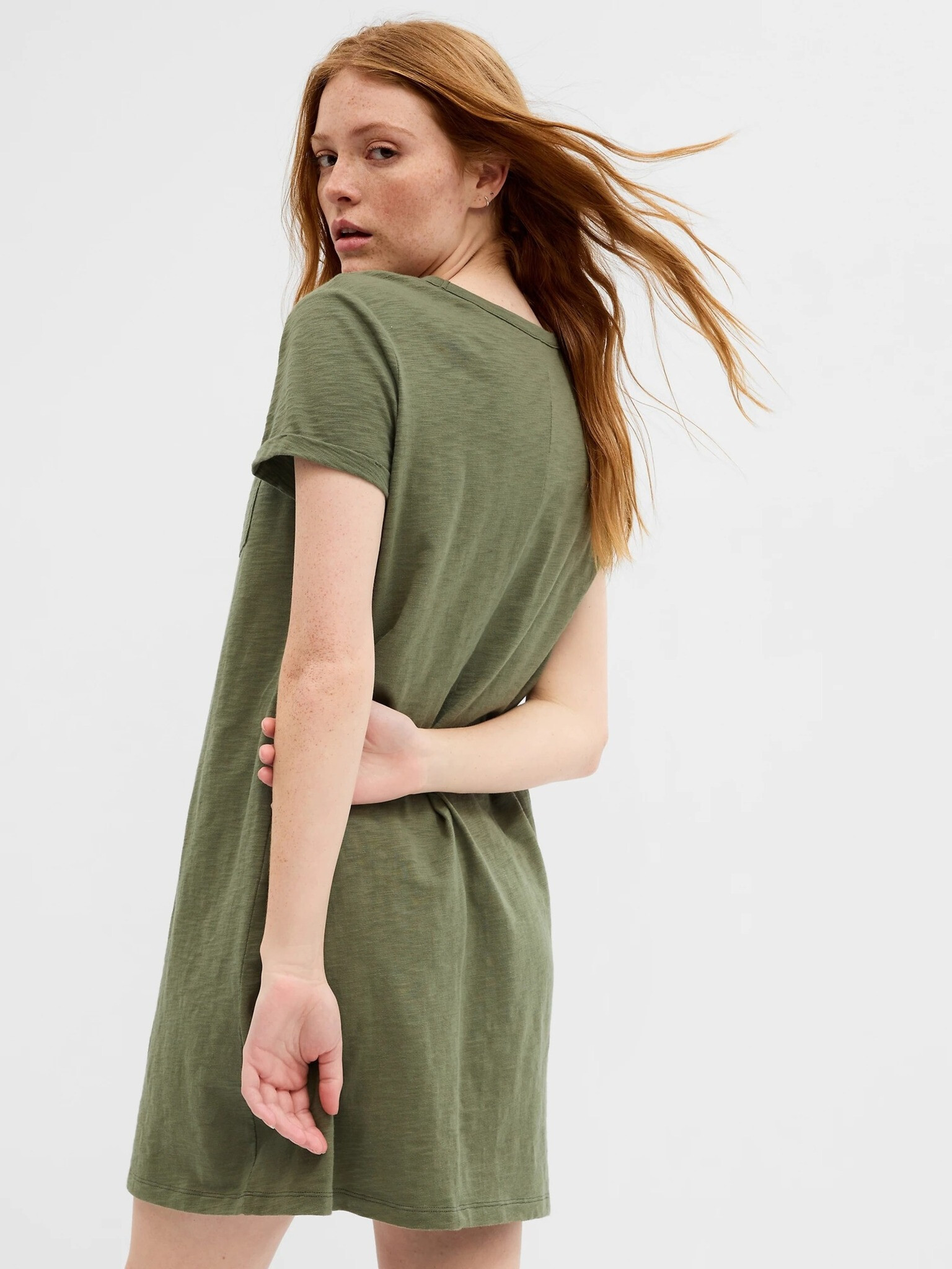 GAP Rochie Verde - Pled.ro