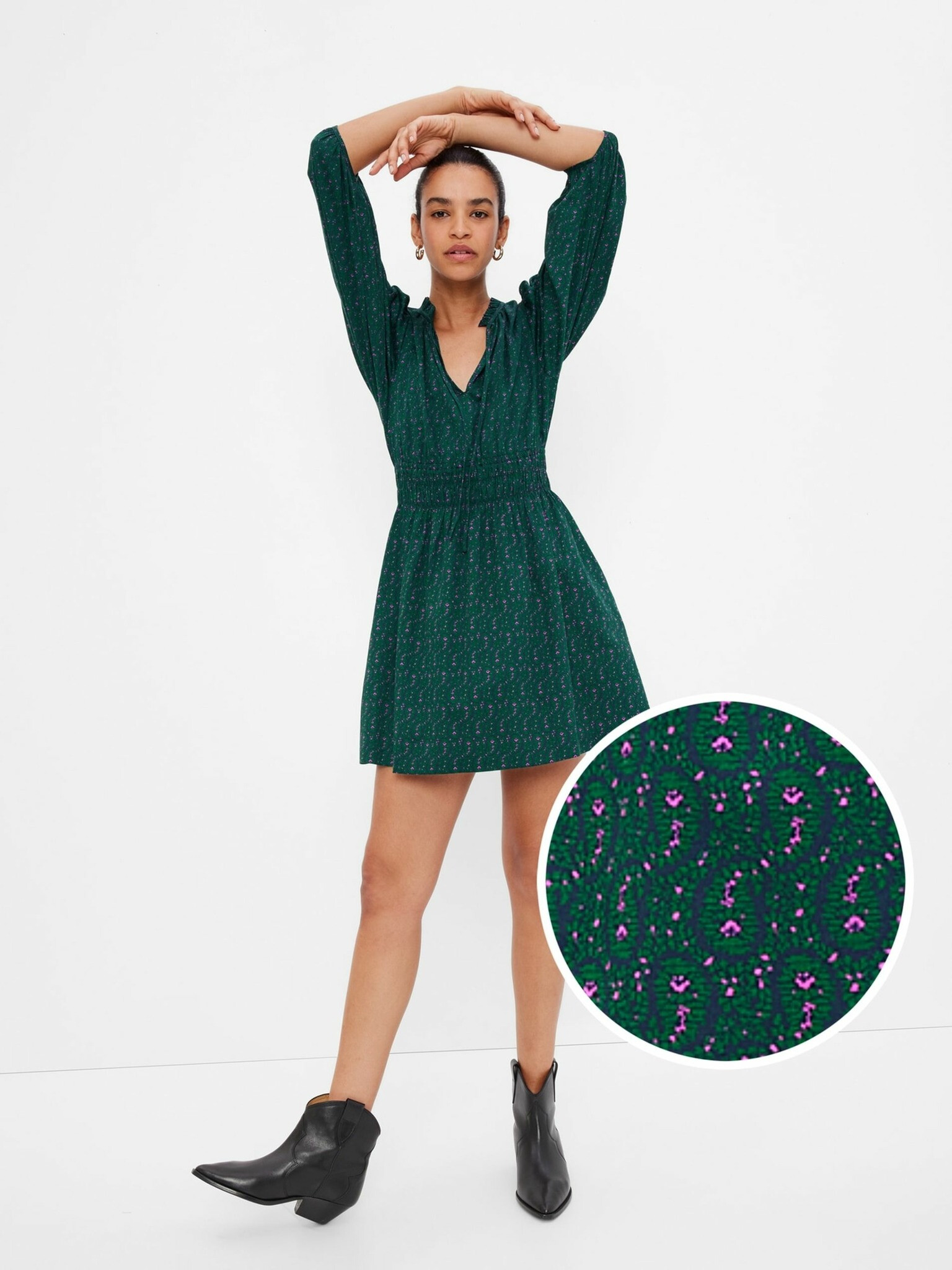 GAP Rochie Verde - Pled.ro