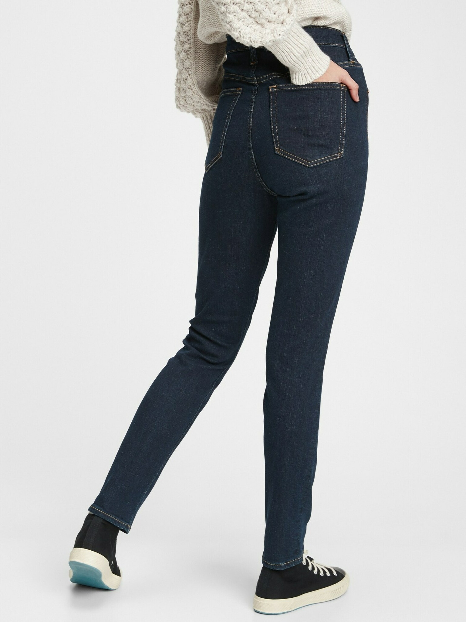 GAP Skinny Jeans Albastru - Pled.ro