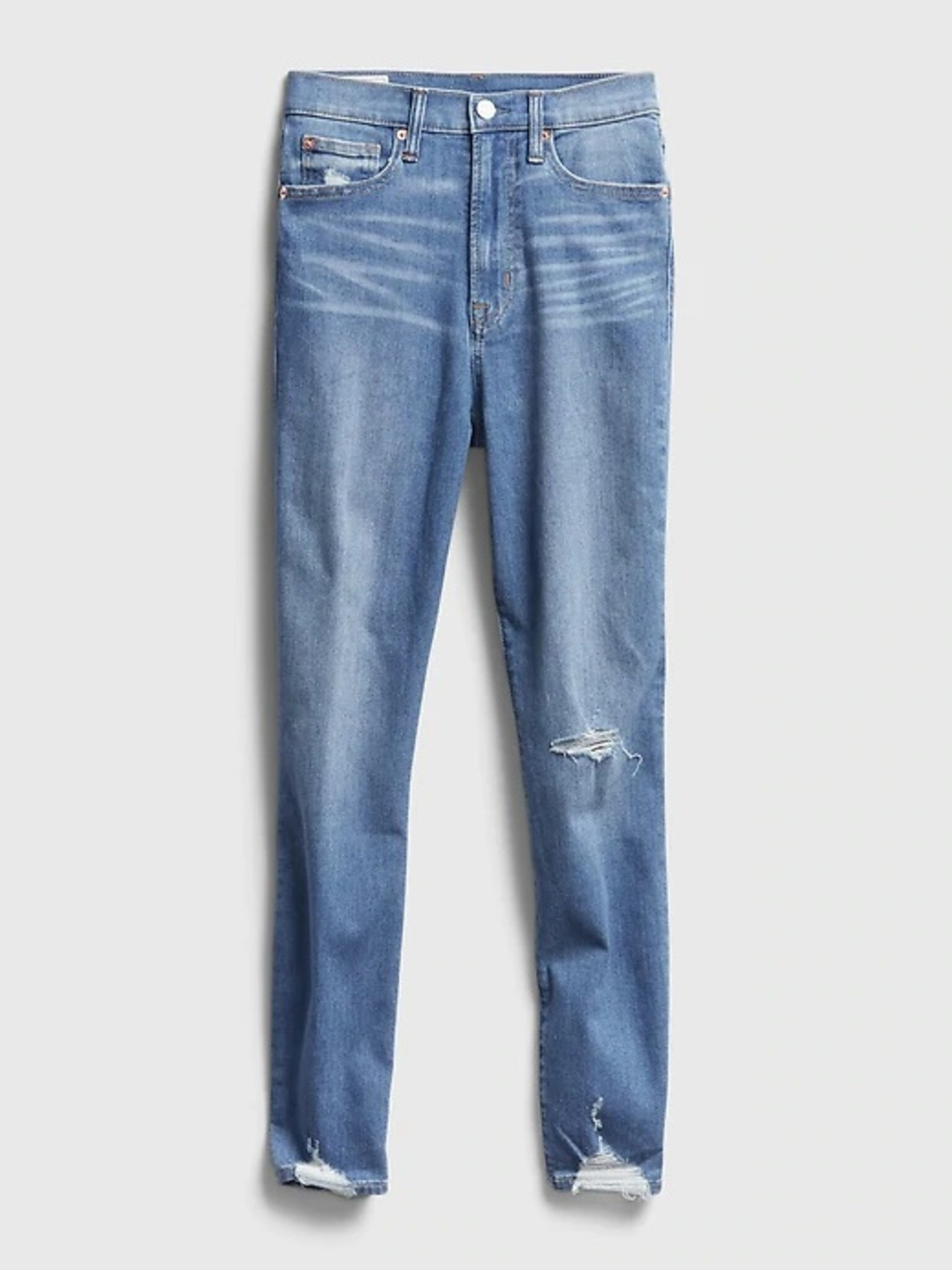 GAP Skinny Jeans Albastru - Pled.ro